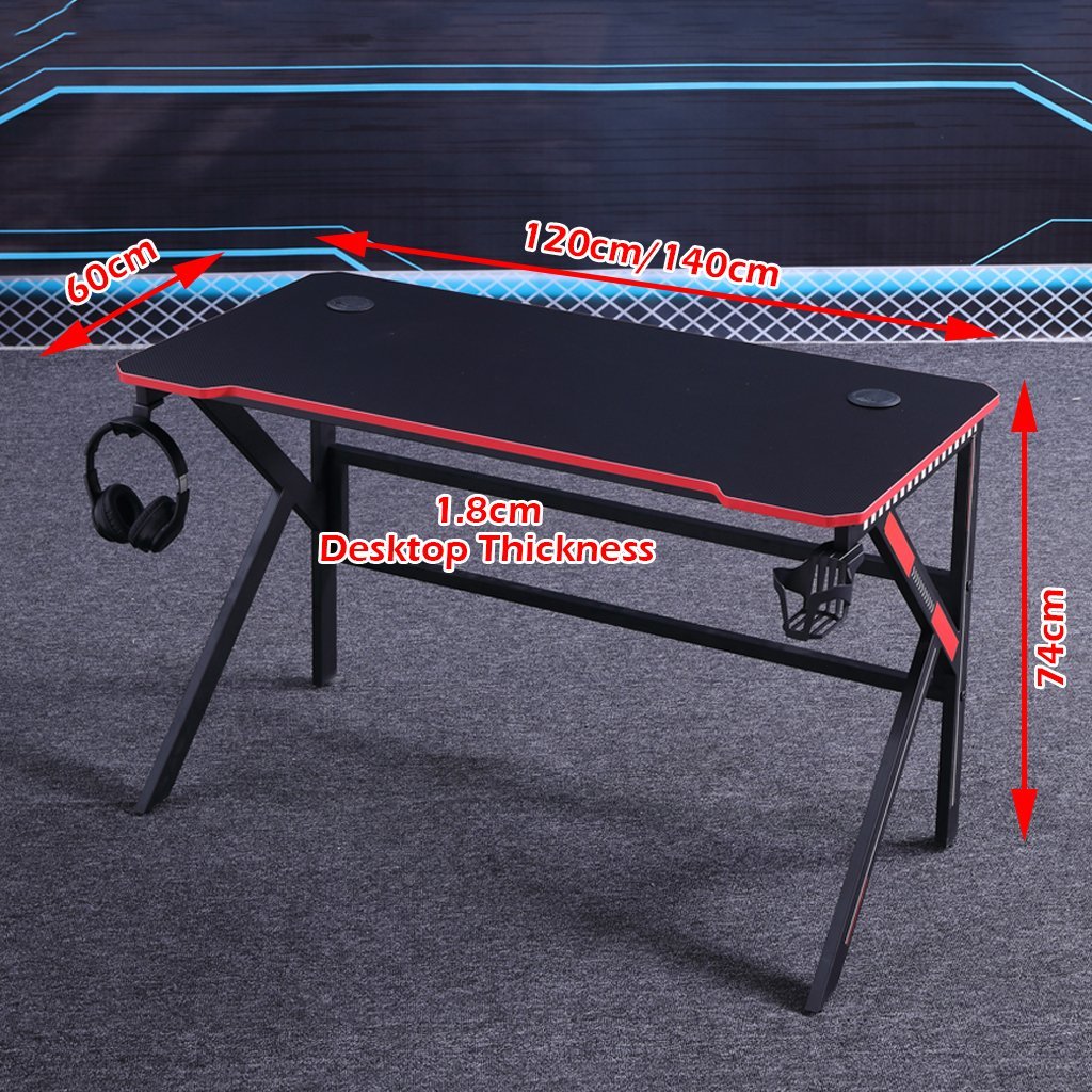 Gaming Desk Desktop PC Computer Desks Desktop Racing Table Office Lapt