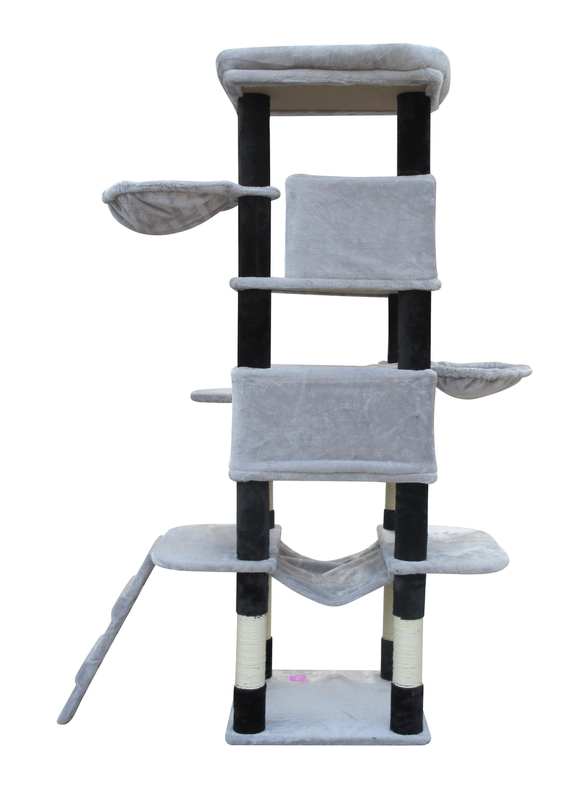 YES4PETS 161 cm  Cat Scratching Post Tree Scratcher Pole-Little Grey