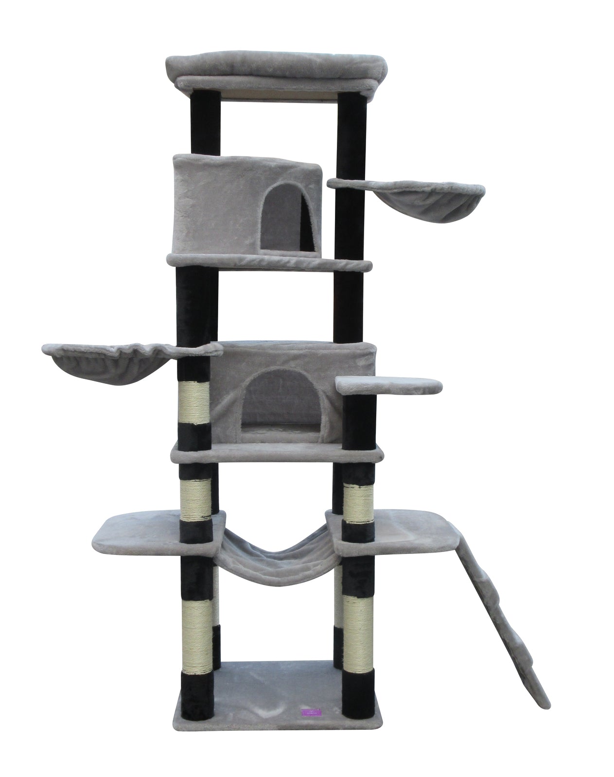 YES4PETS 161 cm  Cat Scratching Post Tree Scratcher Pole-Little Grey