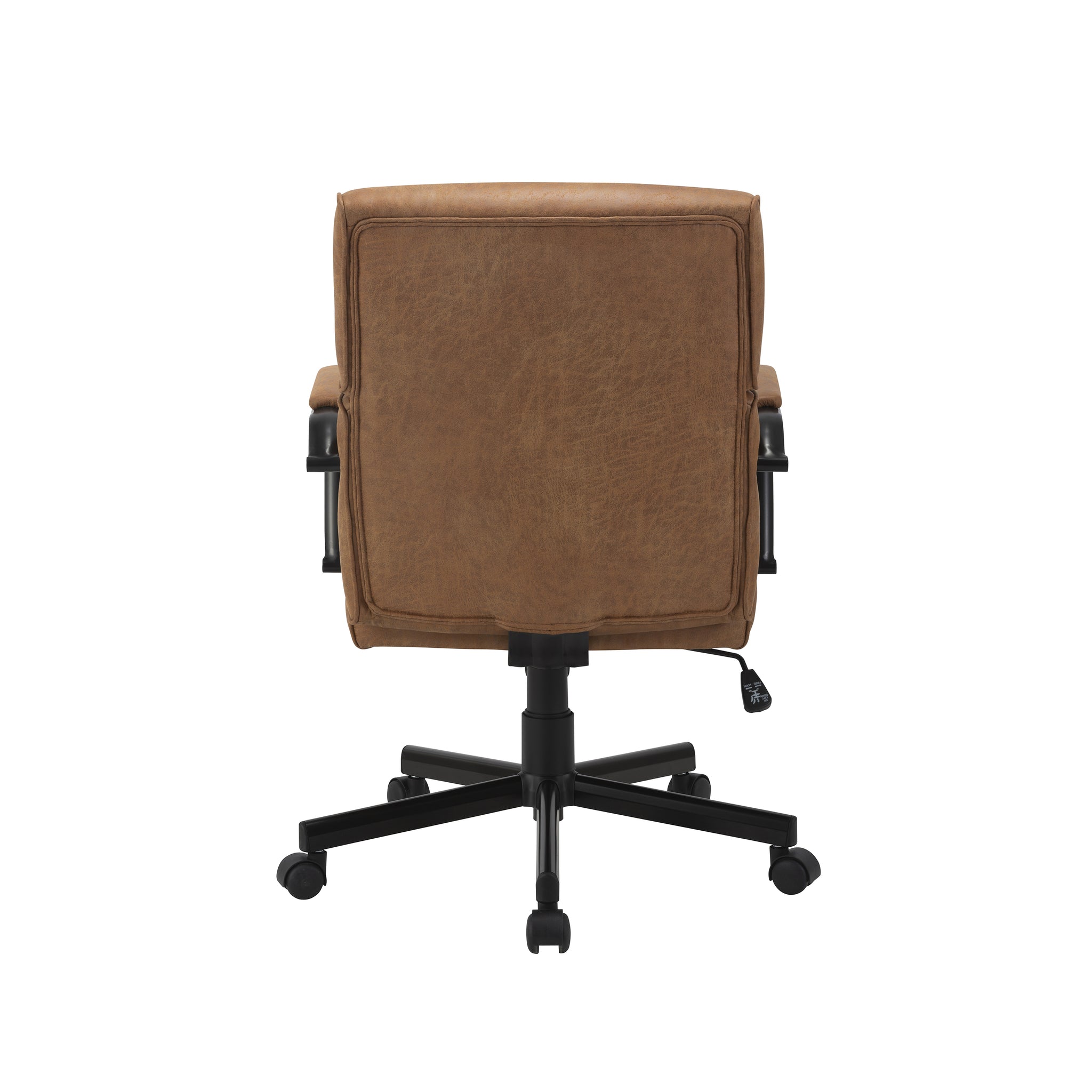 Beverly Home Office Chair In Brown Fabric