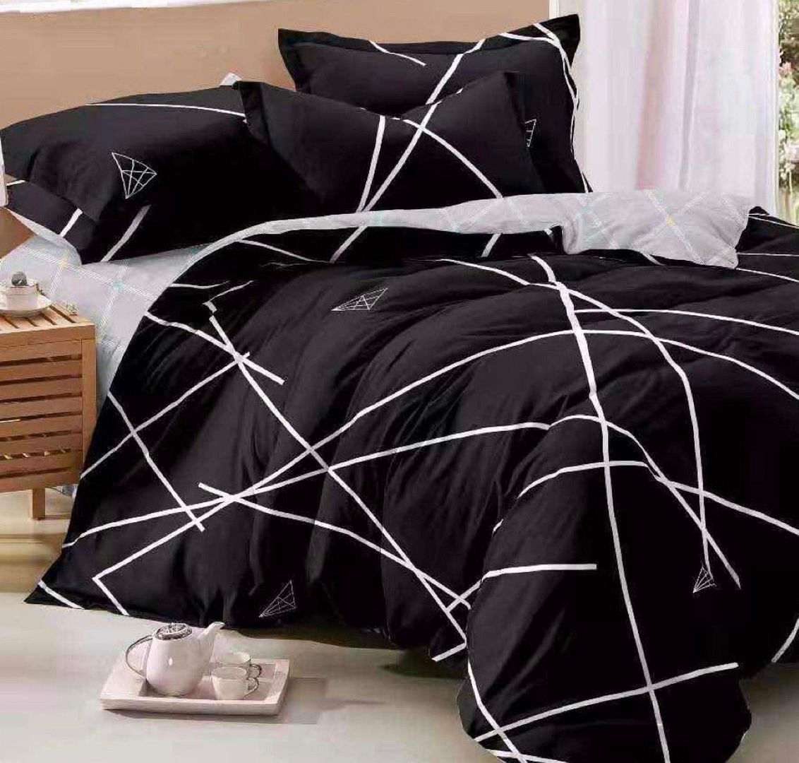Jonas Super King Size Quilt/Duvet Cover Set