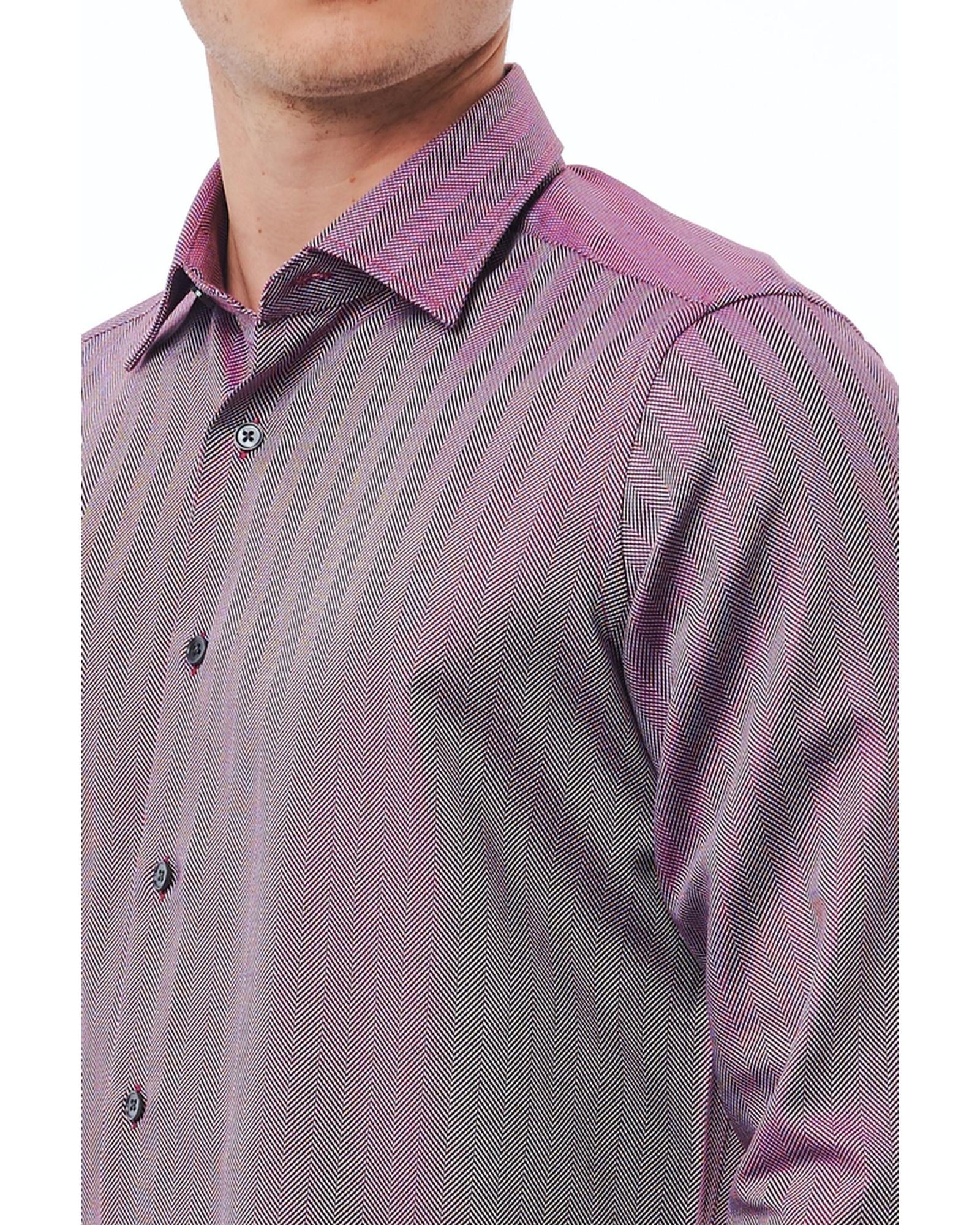 Regular Fit Shirt with Italian Collar 41 IT Men