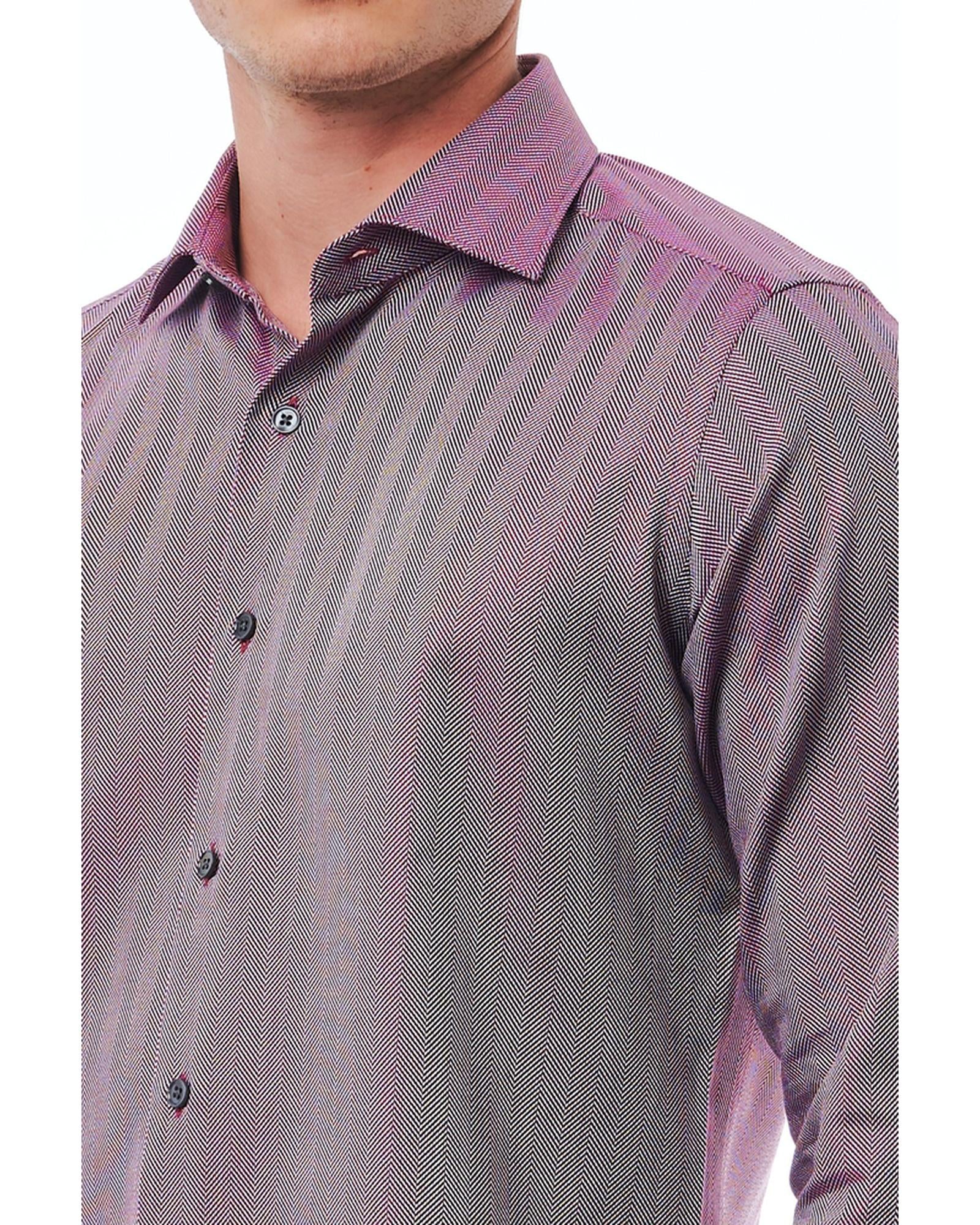 Slim Fit French Collar Shirt 41 IT Men
