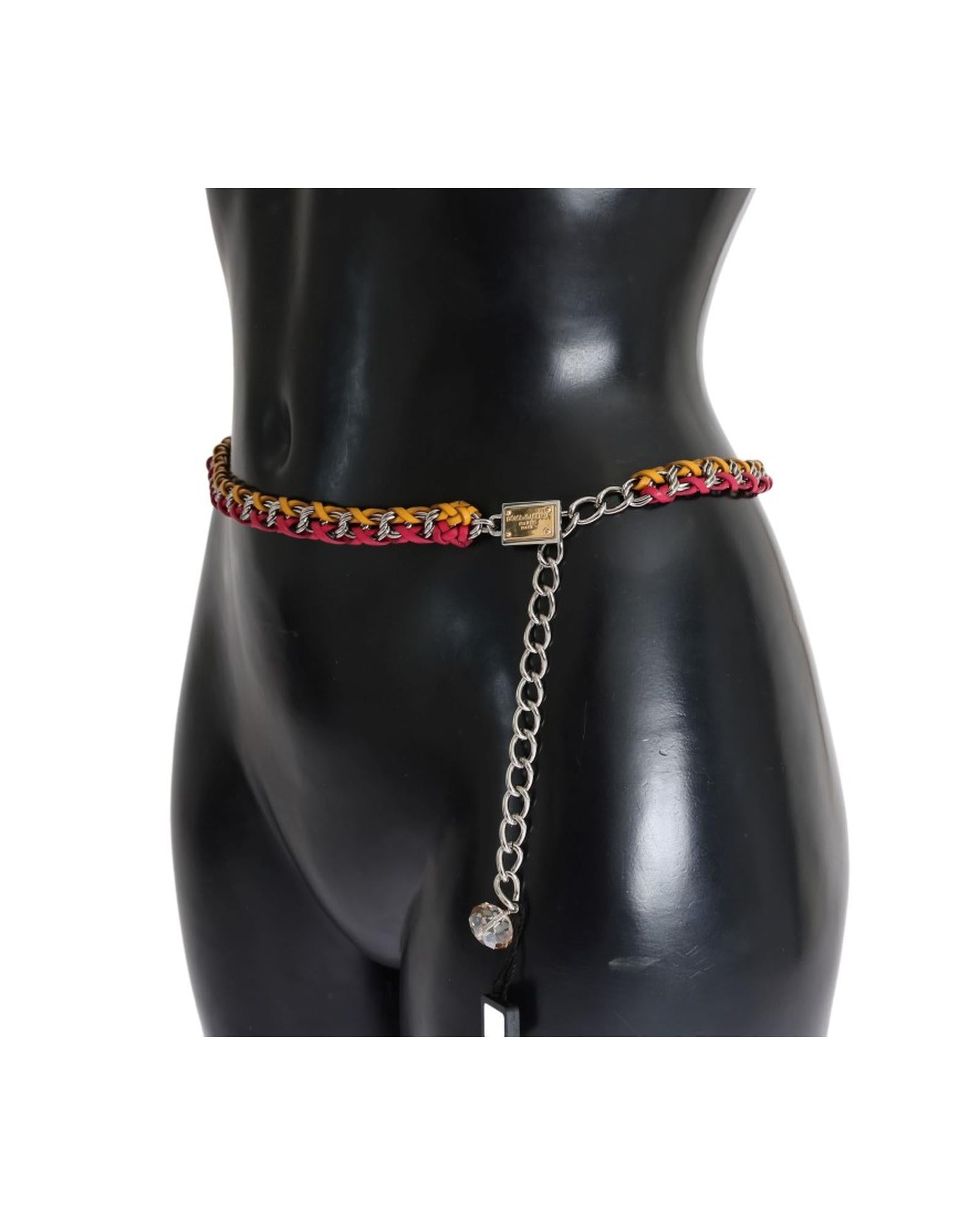 Brand New Dolce &amp; Gabbana Belt with Crystal Detailing M Women