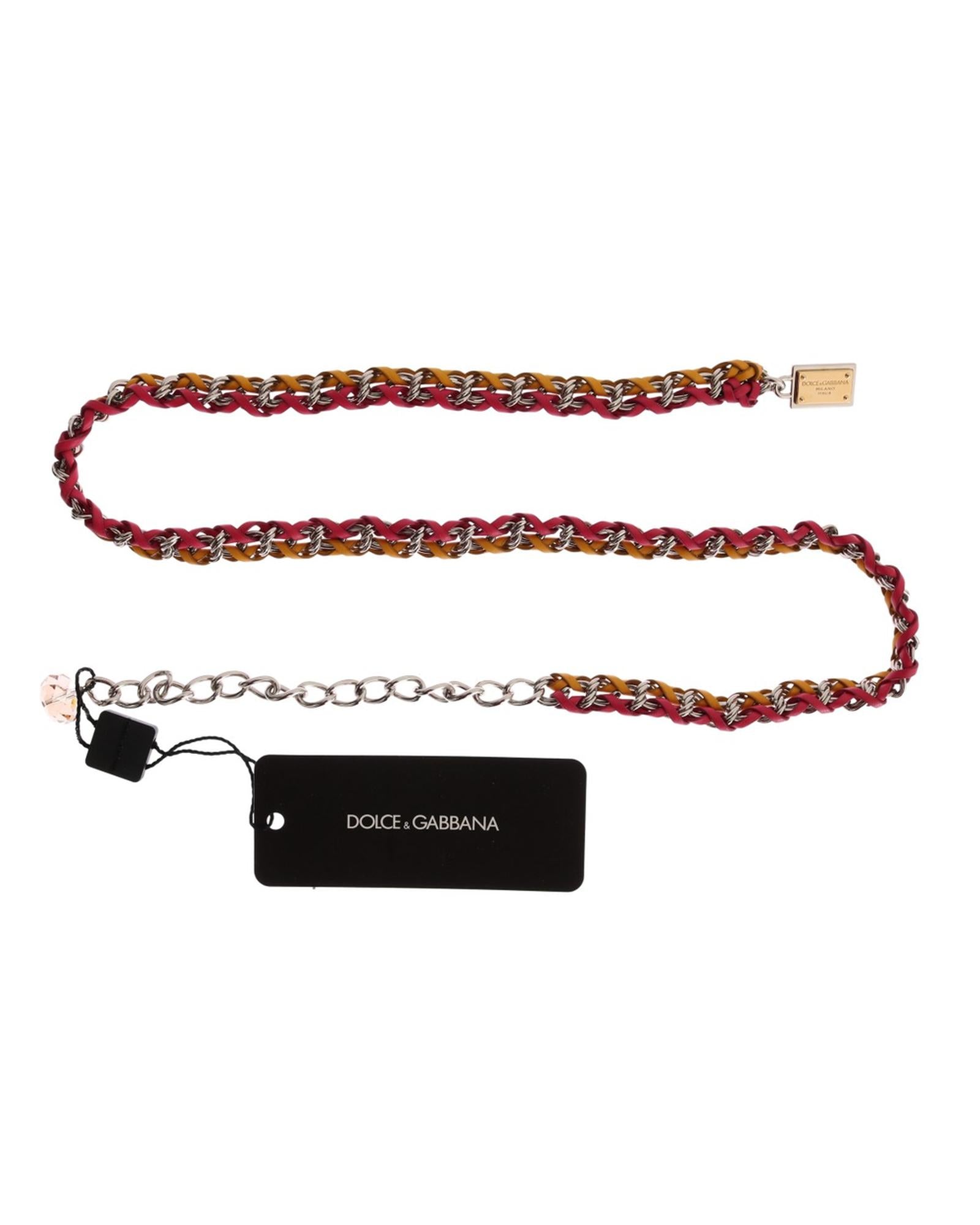 Brand New Dolce &amp; Gabbana Belt with Crystal Detailing M Women