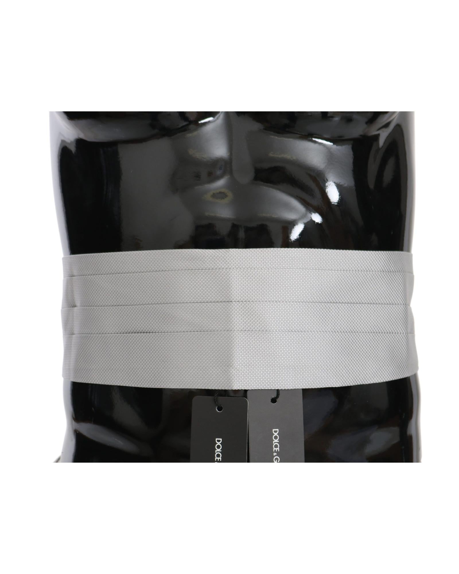 Authentic Dolce &amp; Gabbana Cummerbund with Adjustable Closure 48 IT Men