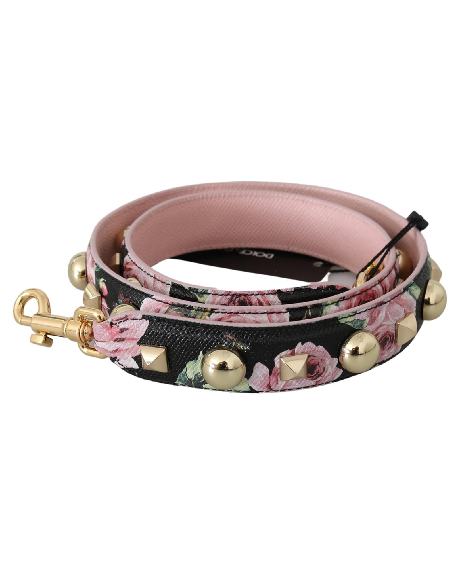 Dolce &amp; Gabbana Shoulder Strap with Floral Print One Size Women