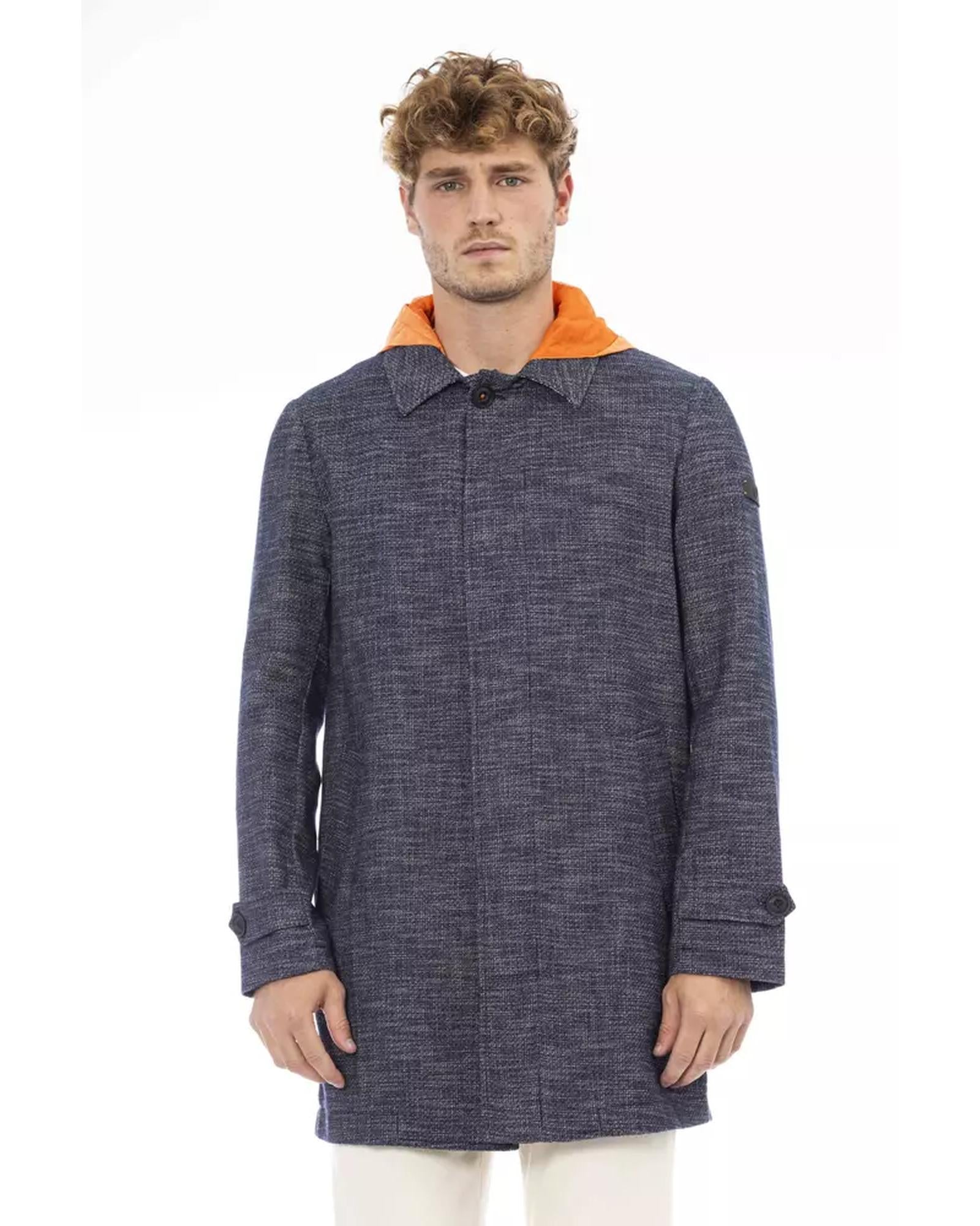 Waterproof Jacket with Braces and Button Closure 50 IT Men