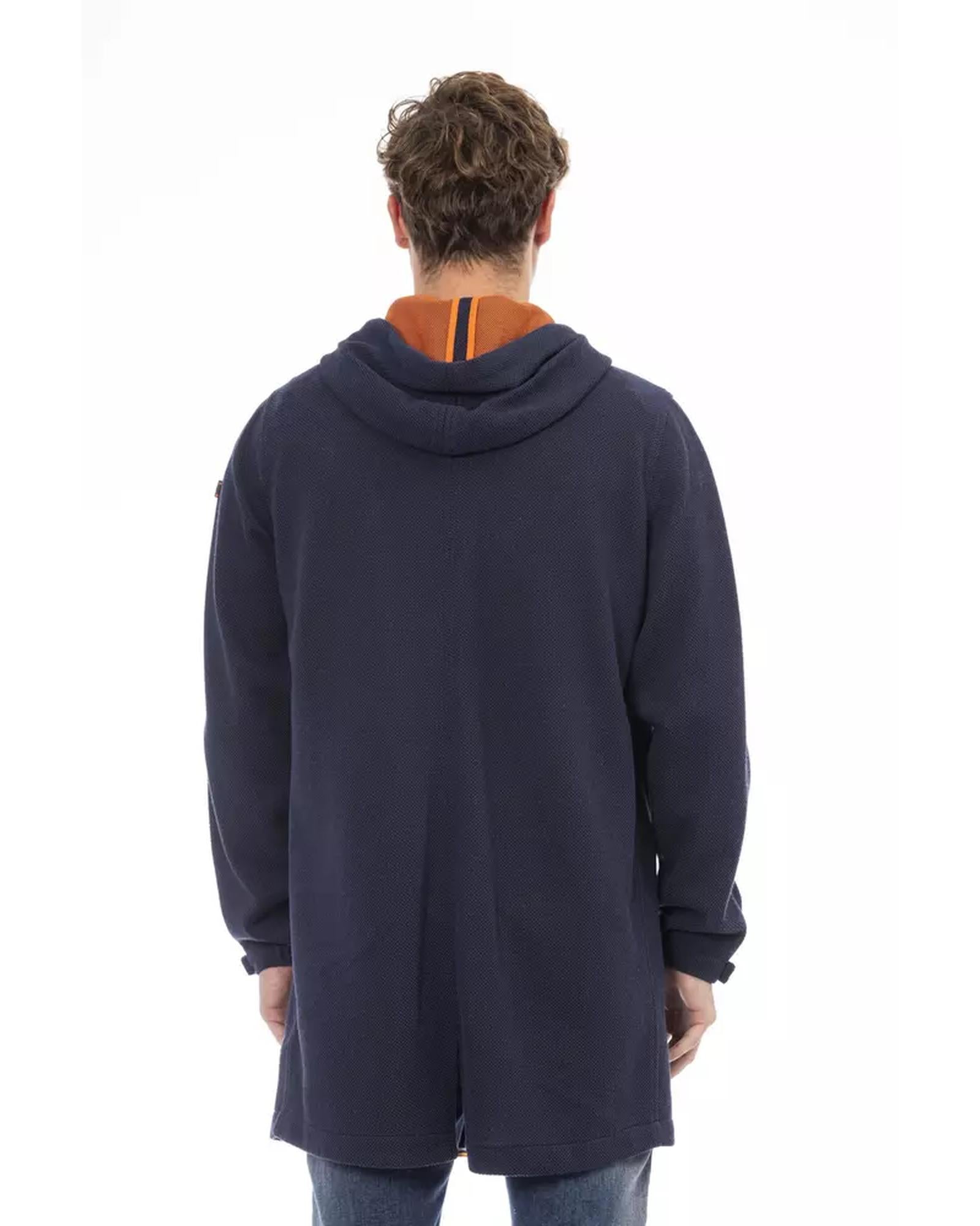 Convertible Hooded Jacket with Detachable Braces and Side Pockets 52 IT Men