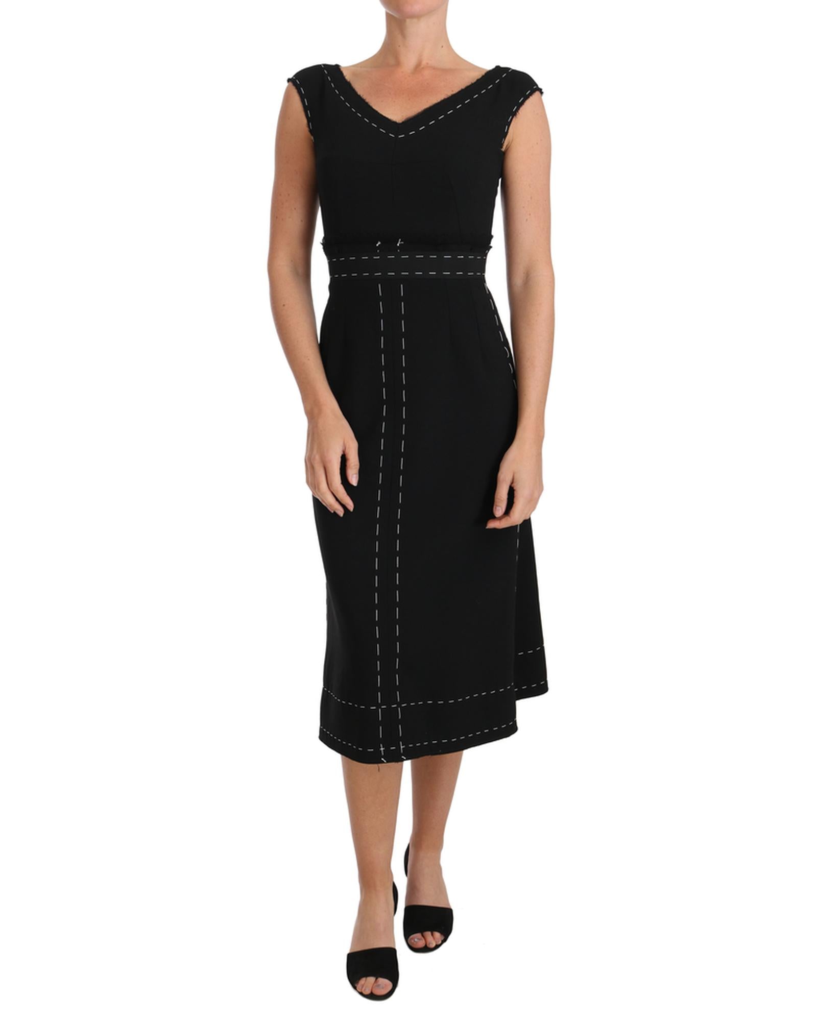 Gorgeous 100% Authentic Dolce &amp; Gabbana Dress with Hand Sown Detail 38 IT Women