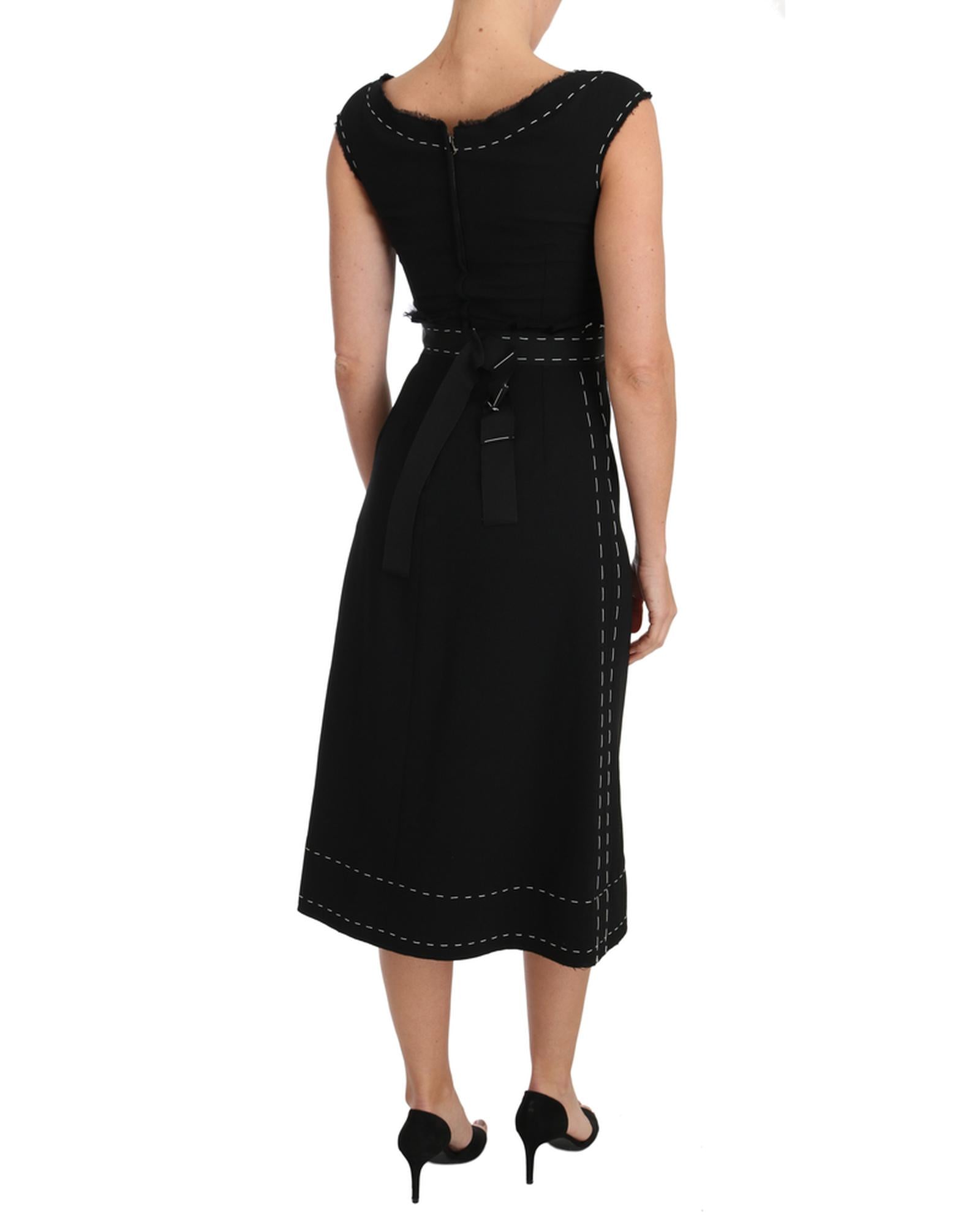 Gorgeous 100% Authentic Dolce &amp; Gabbana Dress with Hand Sown Detail 38 IT Women