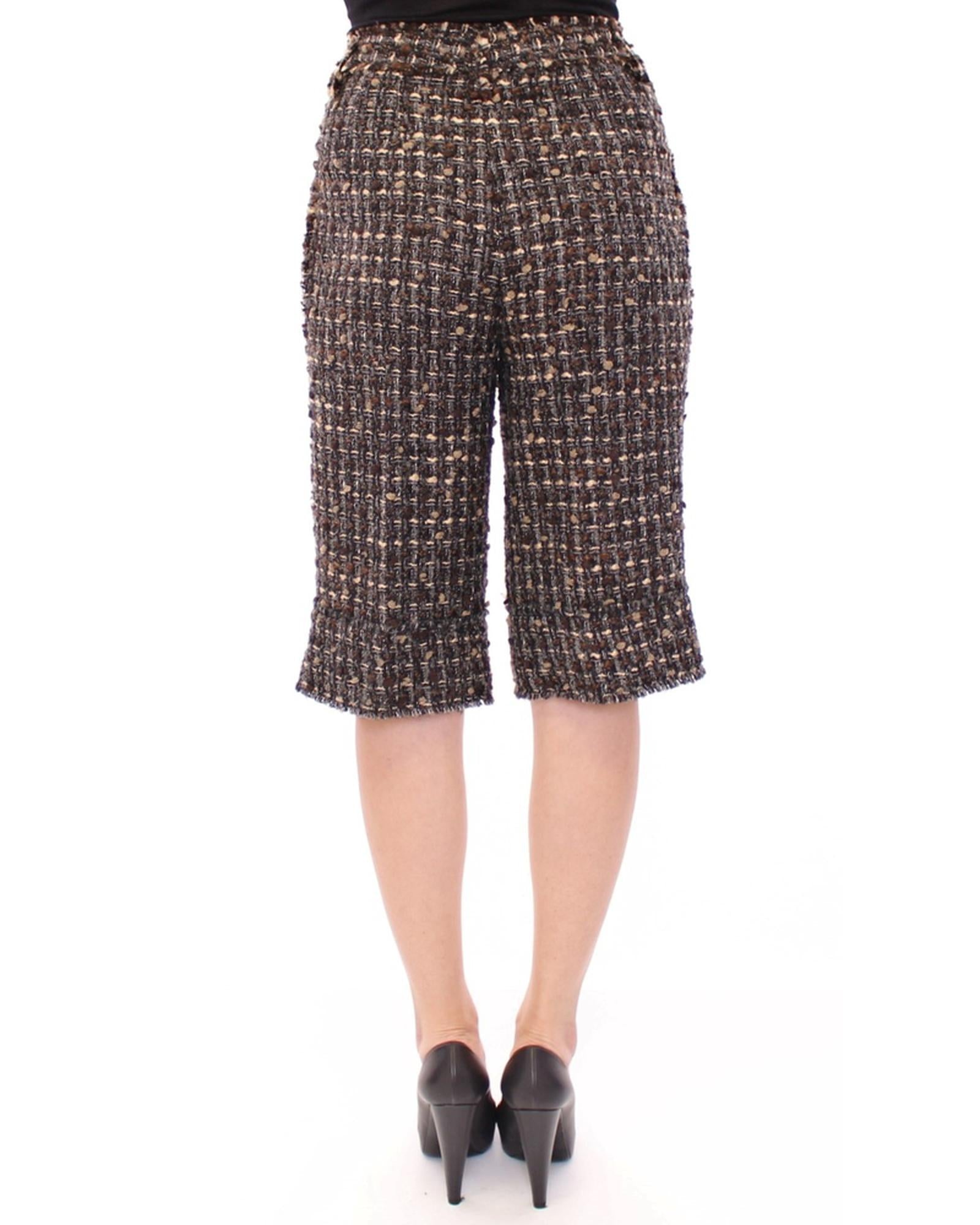 Gorgeous Dolce &amp; Gabbana Wool Blend Shorts 38 IT Women
