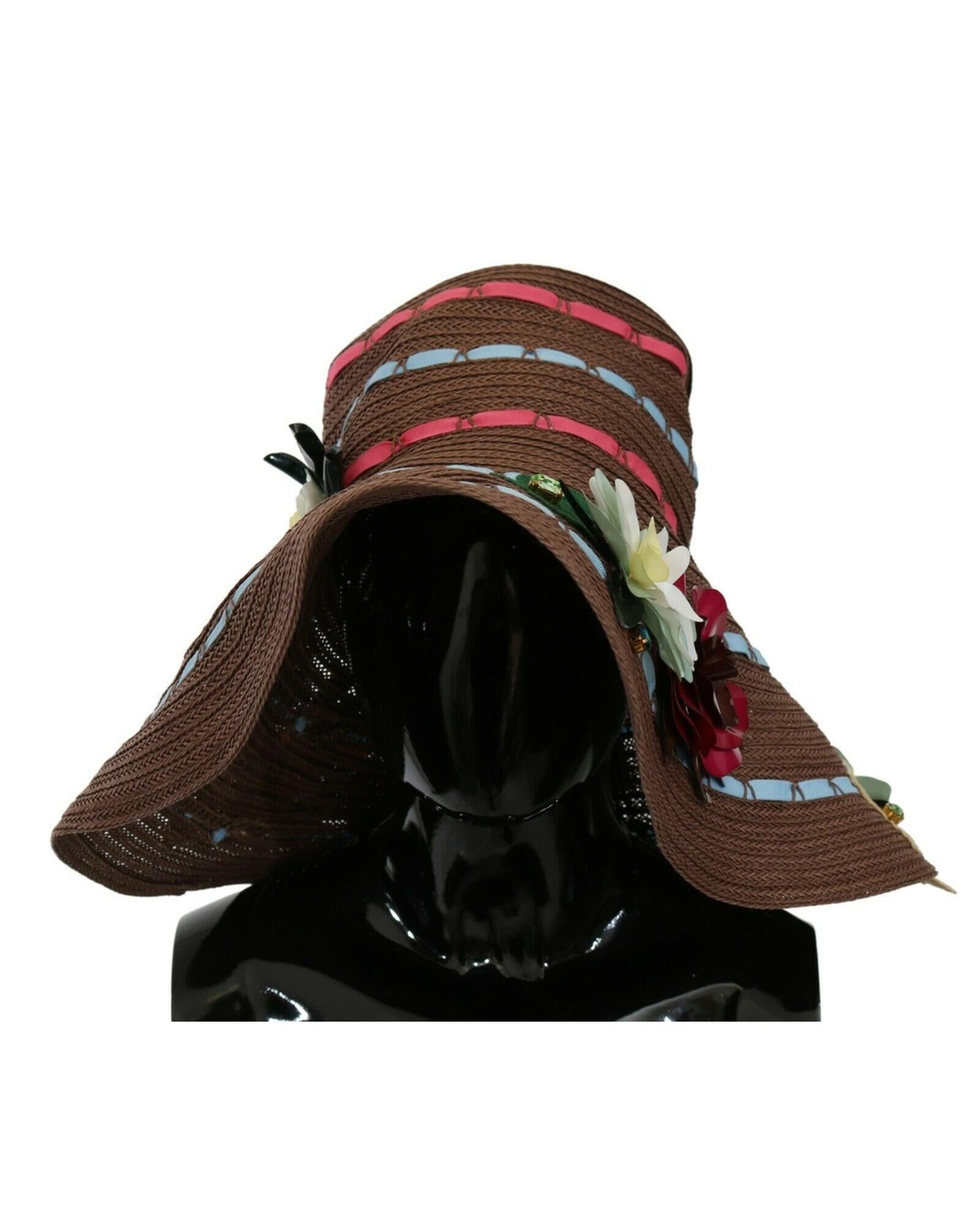 Gorgeous Dolce &amp; Gabbana Wide Brim Hat 57 cm Women