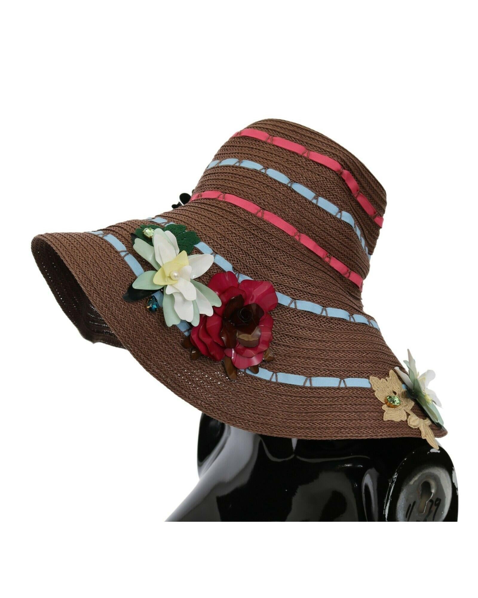 Gorgeous Dolce &amp; Gabbana Wide Brim Hat 57 cm Women