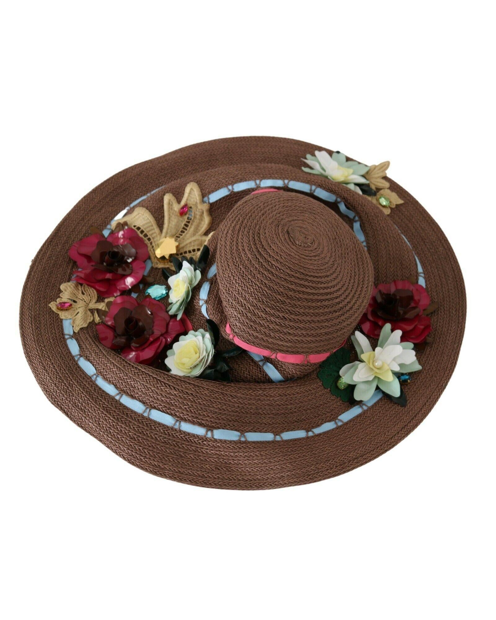 Gorgeous Dolce &amp; Gabbana Wide Brim Hat 57 cm Women