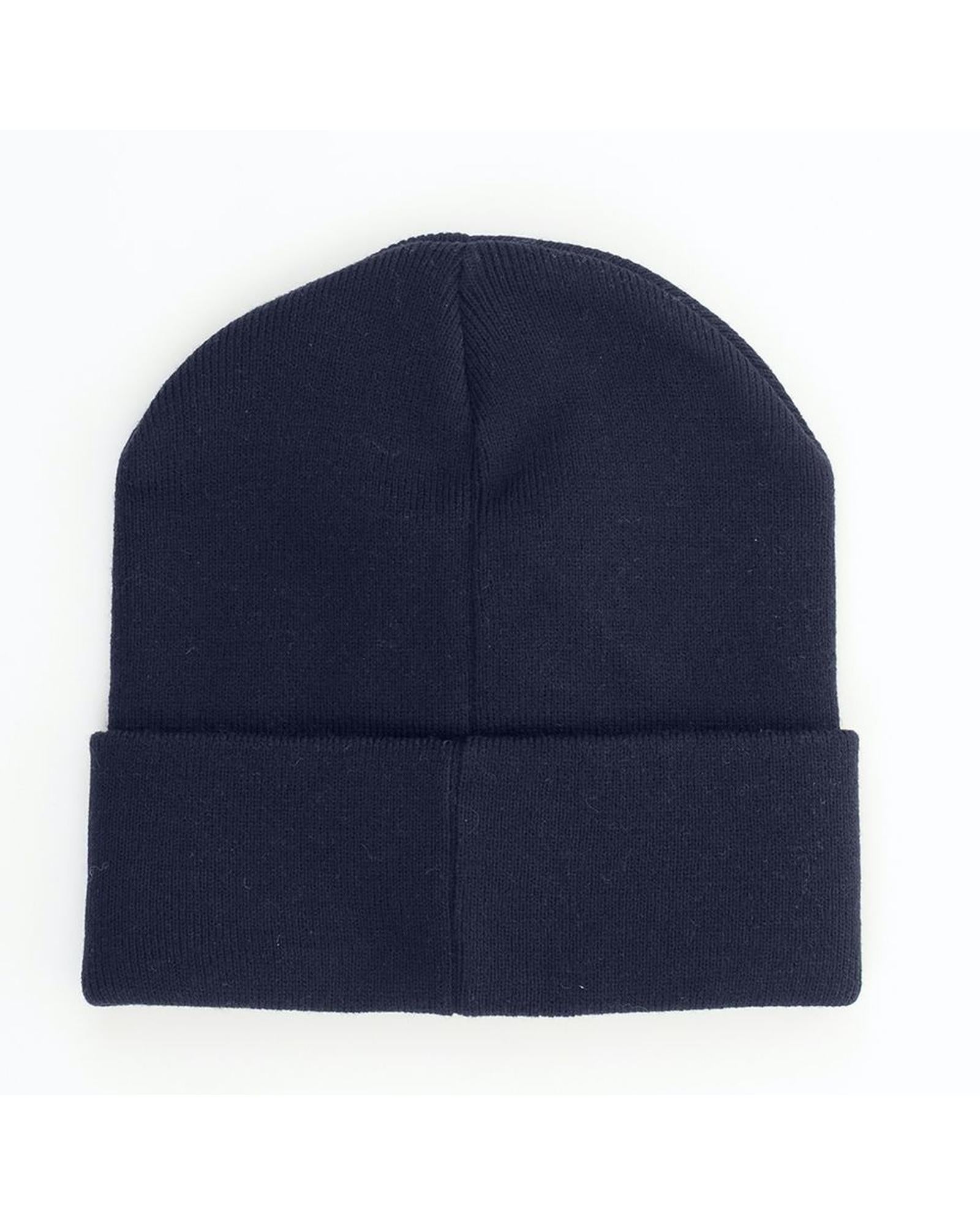 Logo Front Blue Cap One Size Women