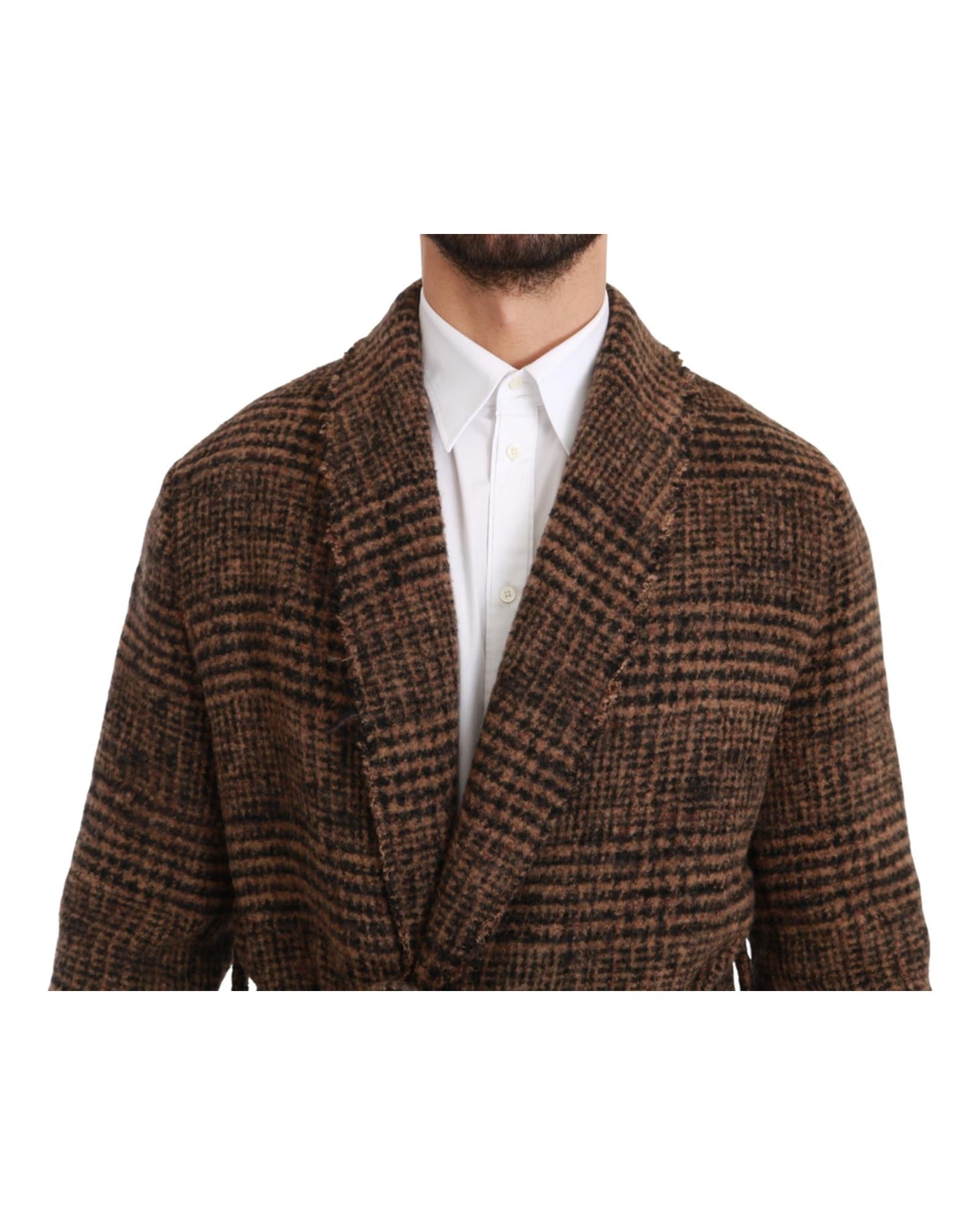 Authentic Dolce &amp; Gabbana Waist Belt Cape Jacket 48 IT Men