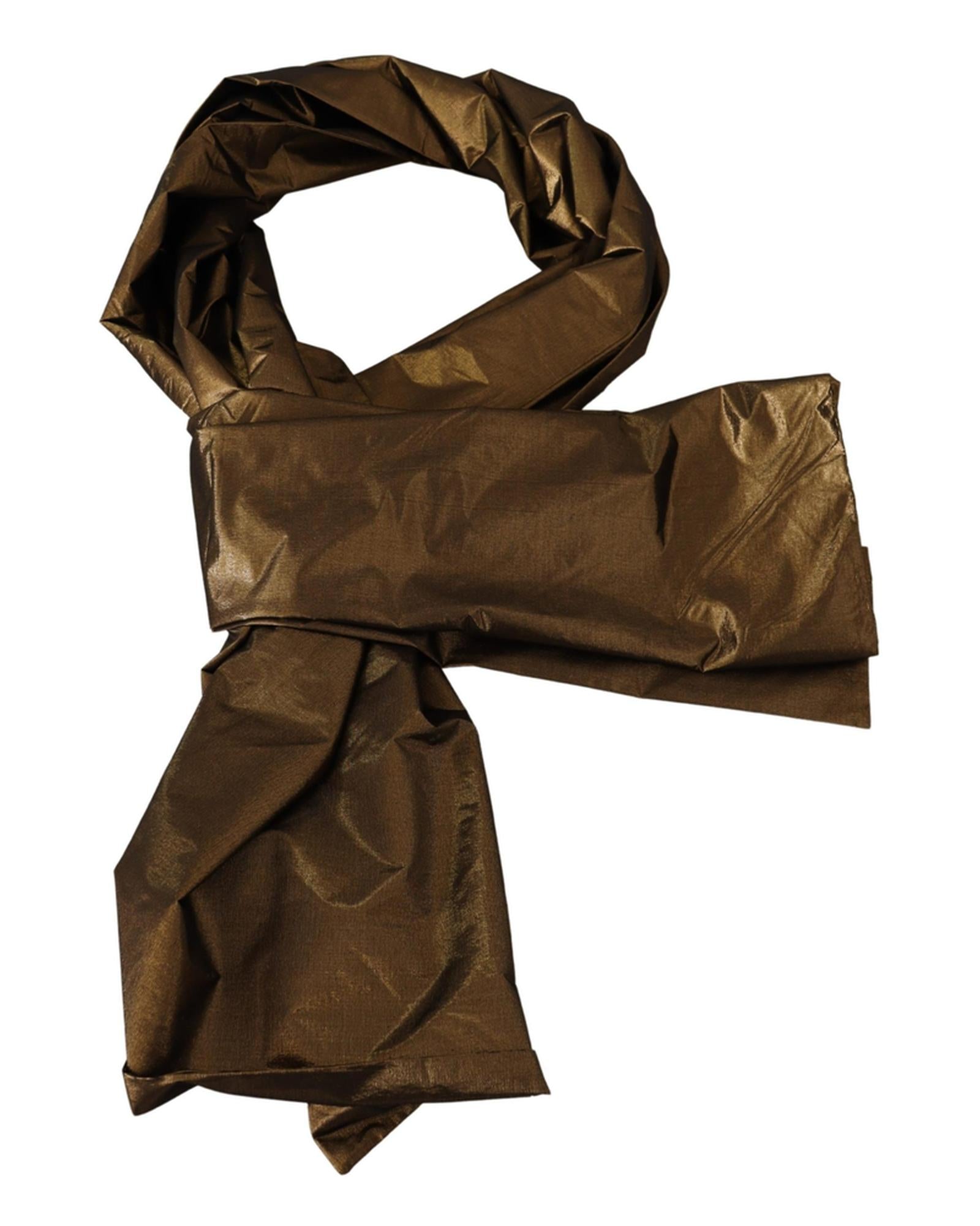 Metallic Bronze Womens Scarf by Dolce &amp; Gabbana One Size Women