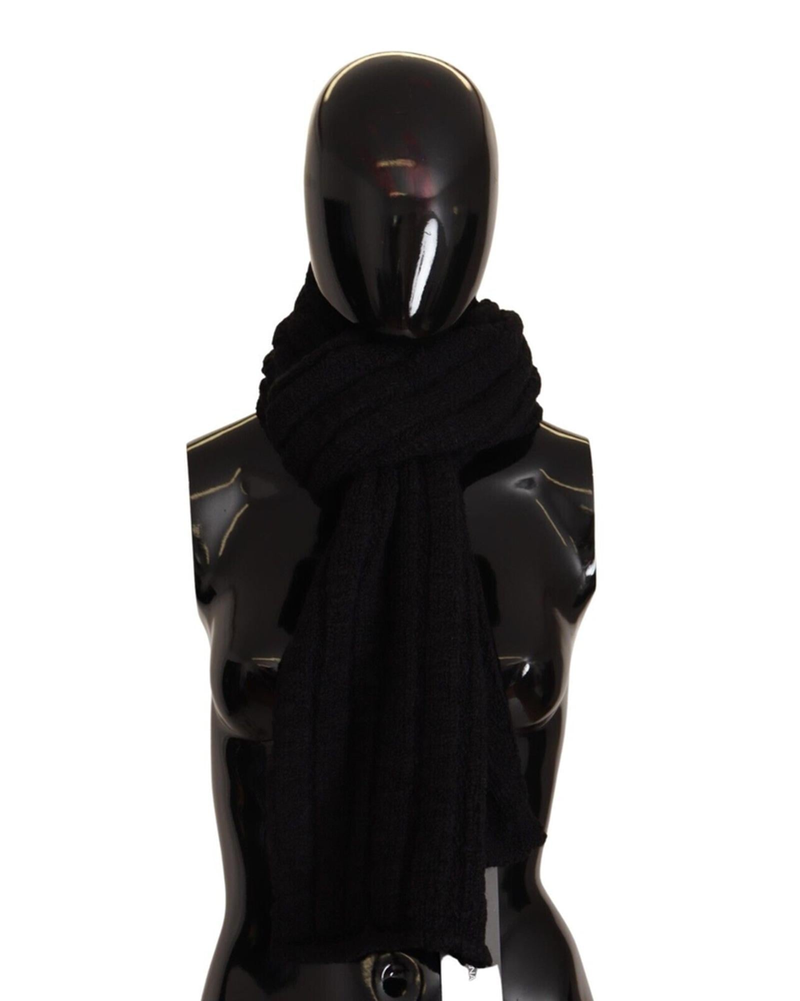 New Dolce &amp; Gabbana Unisex Wool Knitted Scarf One Size Women