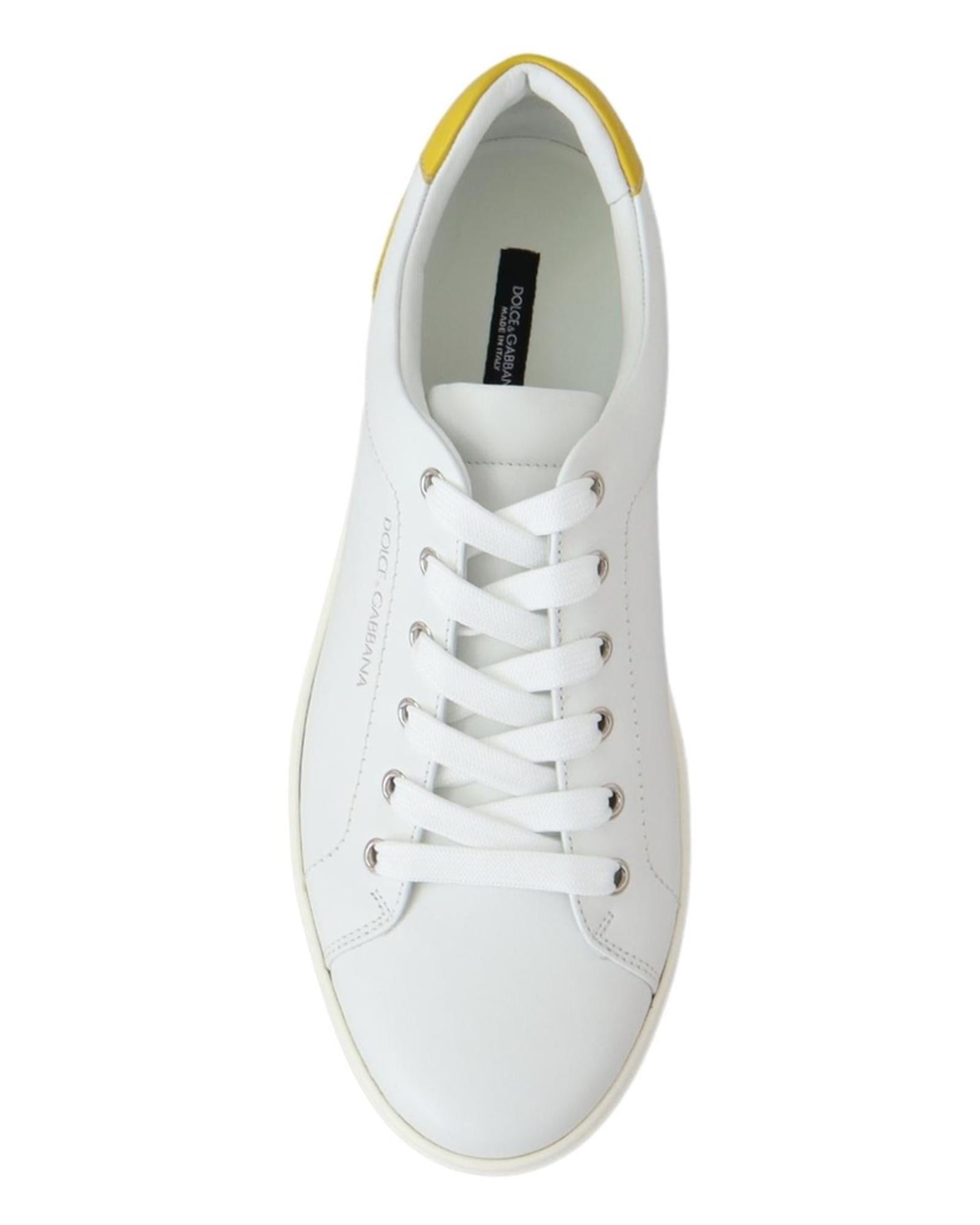 Dolce &amp; Gabbana Low-top Sneaker with Classic Lacing and Logo Details 40 EU Men