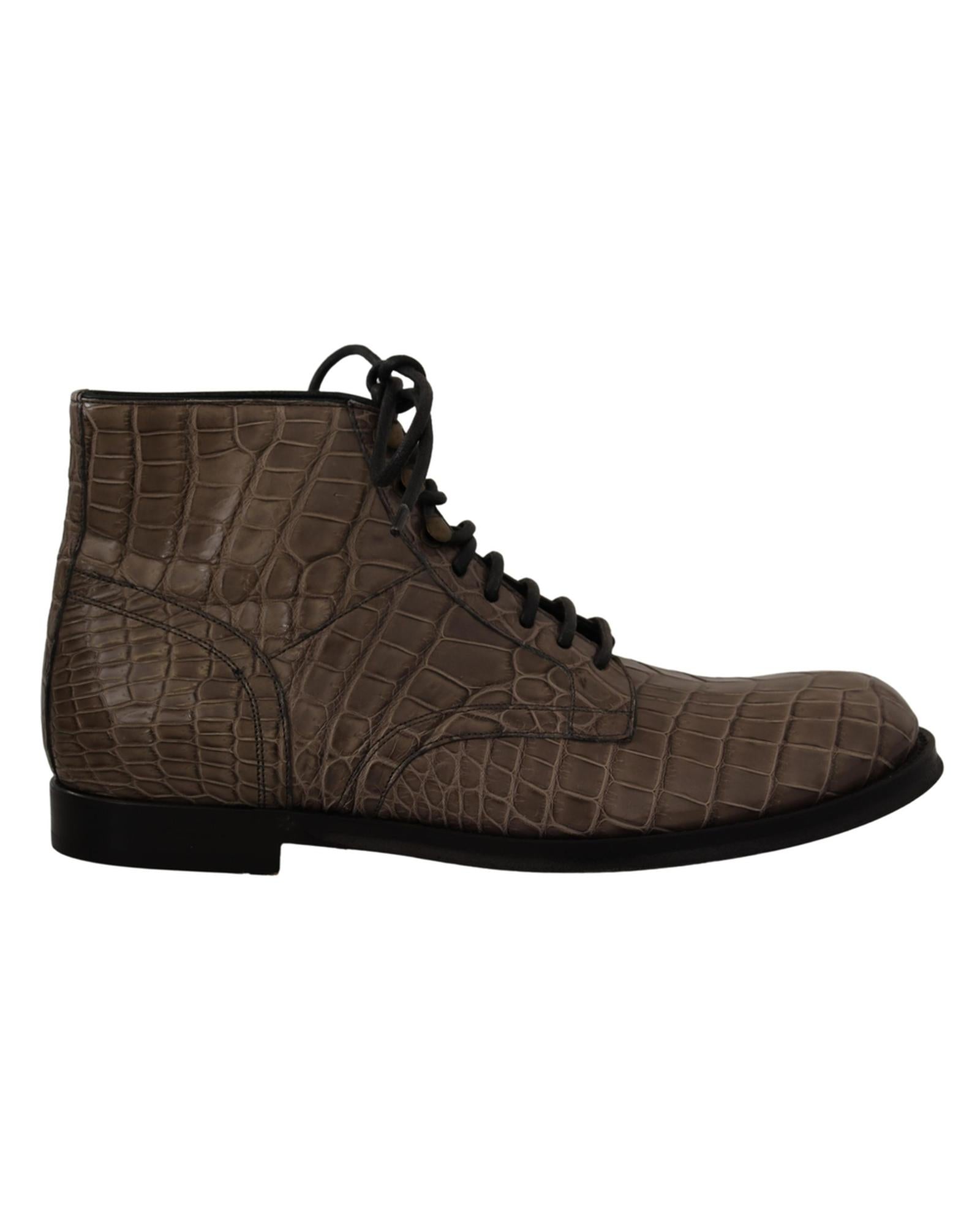 Gorgeous Dolce &amp; Gabbana Derby Brogue Boots 42 EU Men