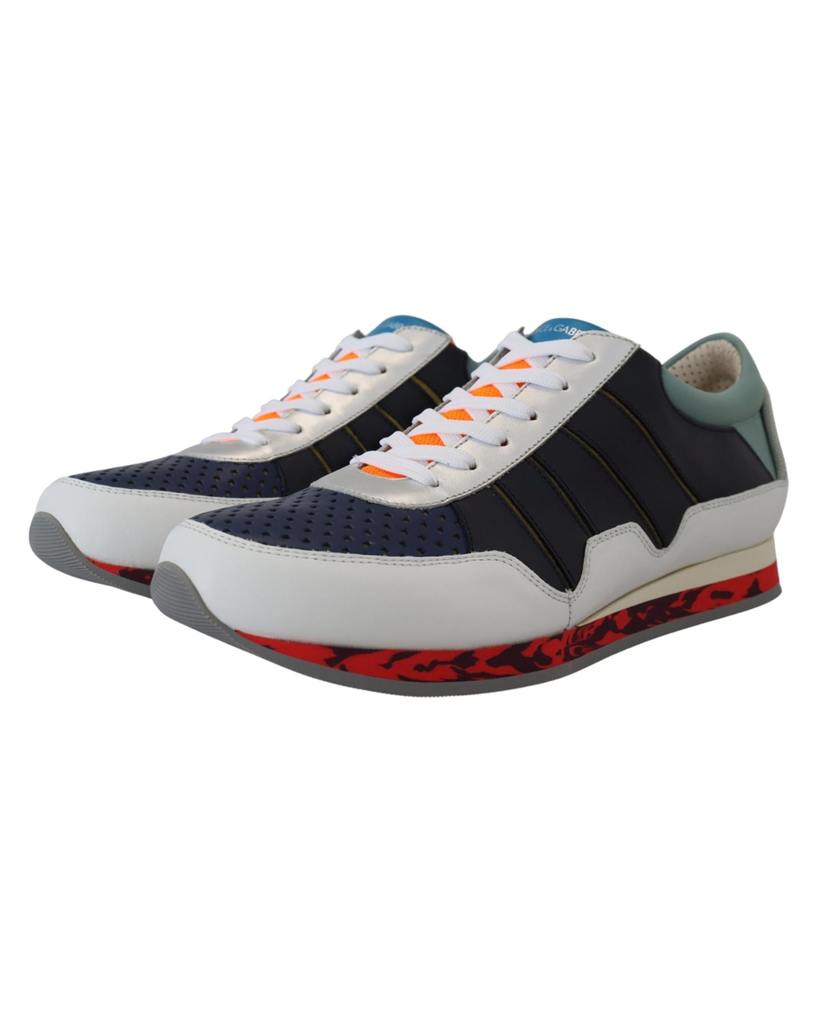 Gorgeous Dolce &amp; Gabbana Low Top Sneakers with Logo Details 41 EU Men