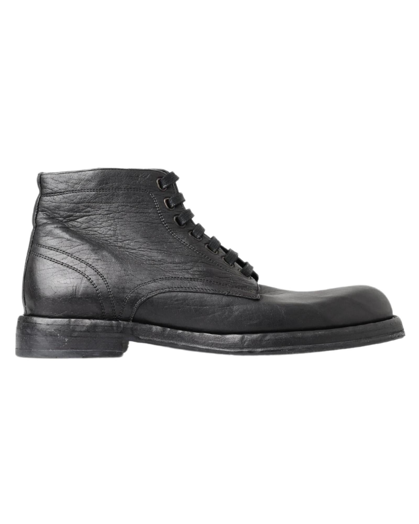 Dolce &amp; Gabbana Mens Lace Up Boots 45 EU Men