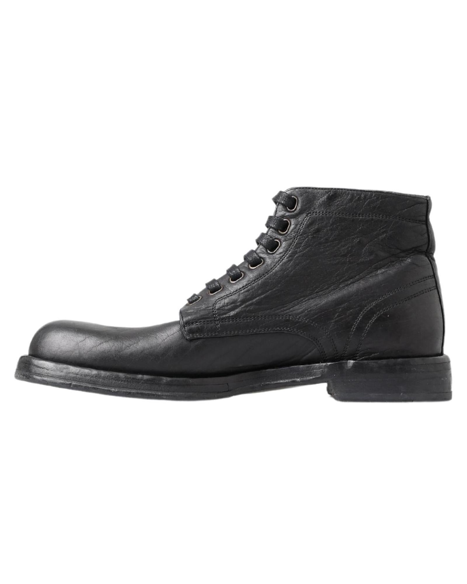 Dolce &amp; Gabbana Mens Lace Up Boots 45 EU Men