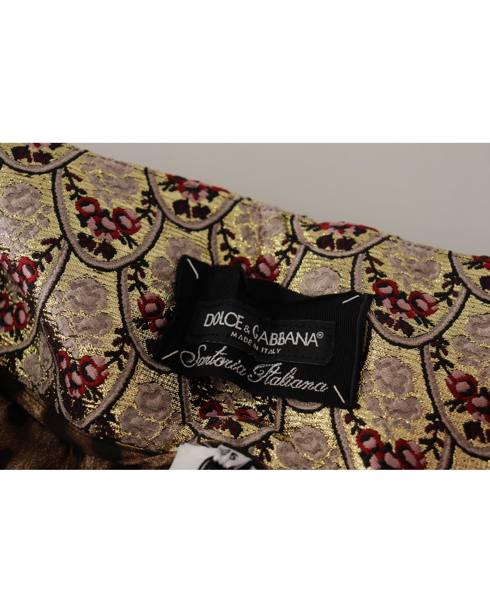 Dolce &amp; Gabbana Dress High Waist Cropped Pants 38 IT Women