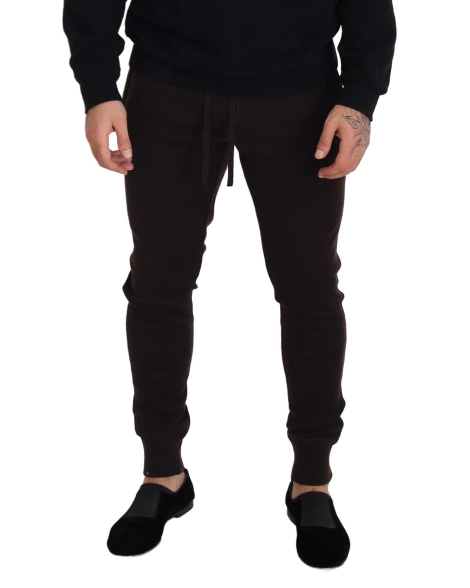 100% Authentic Dolce &amp; Gabbana Sweatpants with Logo Details 46 IT Men