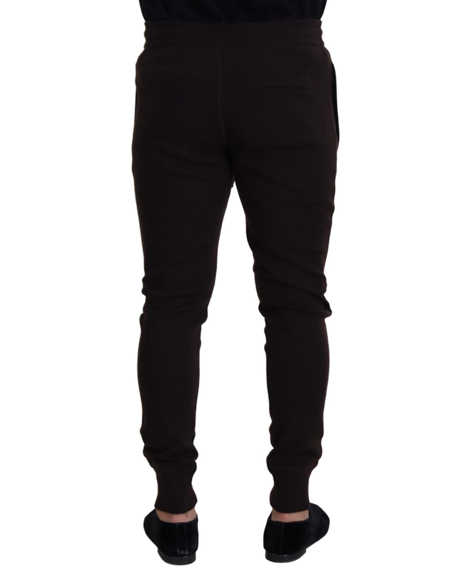 100% Authentic Dolce &amp; Gabbana Sweatpants with Logo Details 46 IT Men