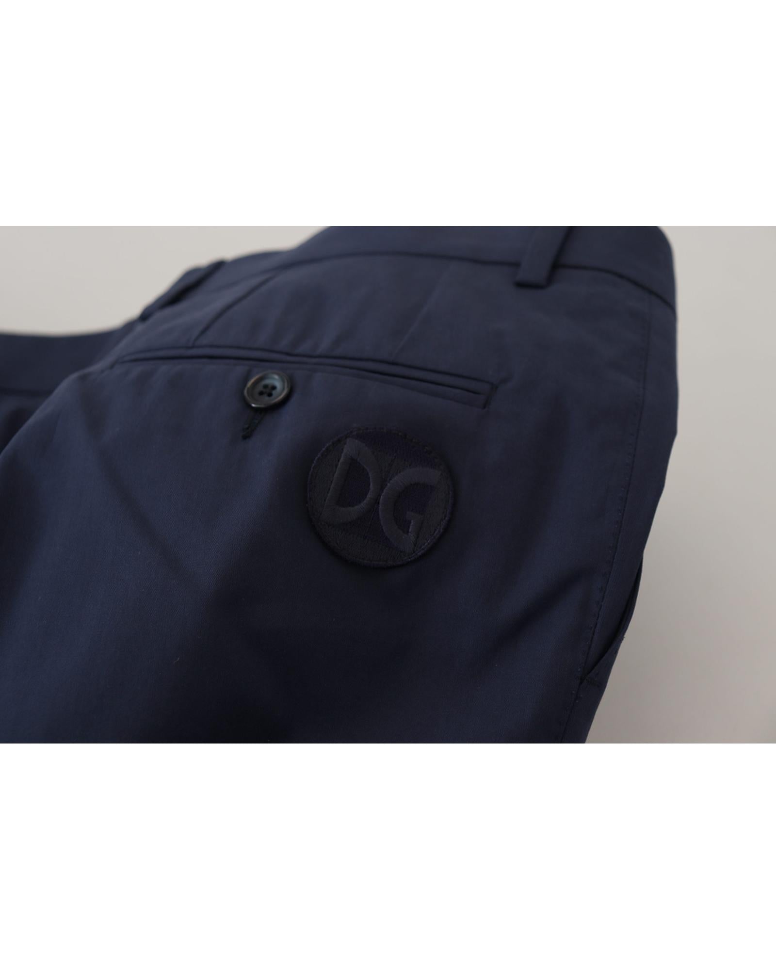 Brand New Authentic Dolce &amp; Gabbana Mens Slim Fit Pants 48 IT Men