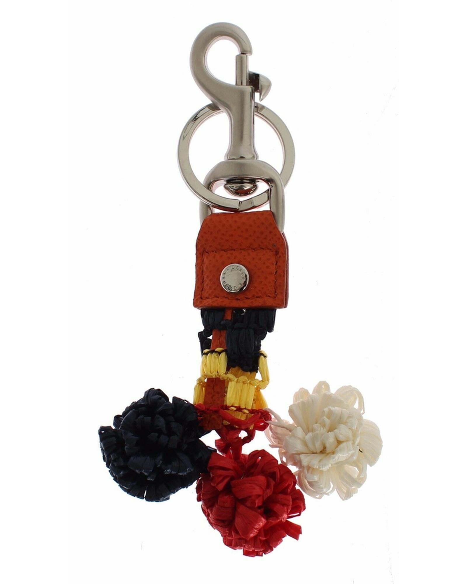 Dolce &amp; Gabbana Raffia Keychain One Size Women