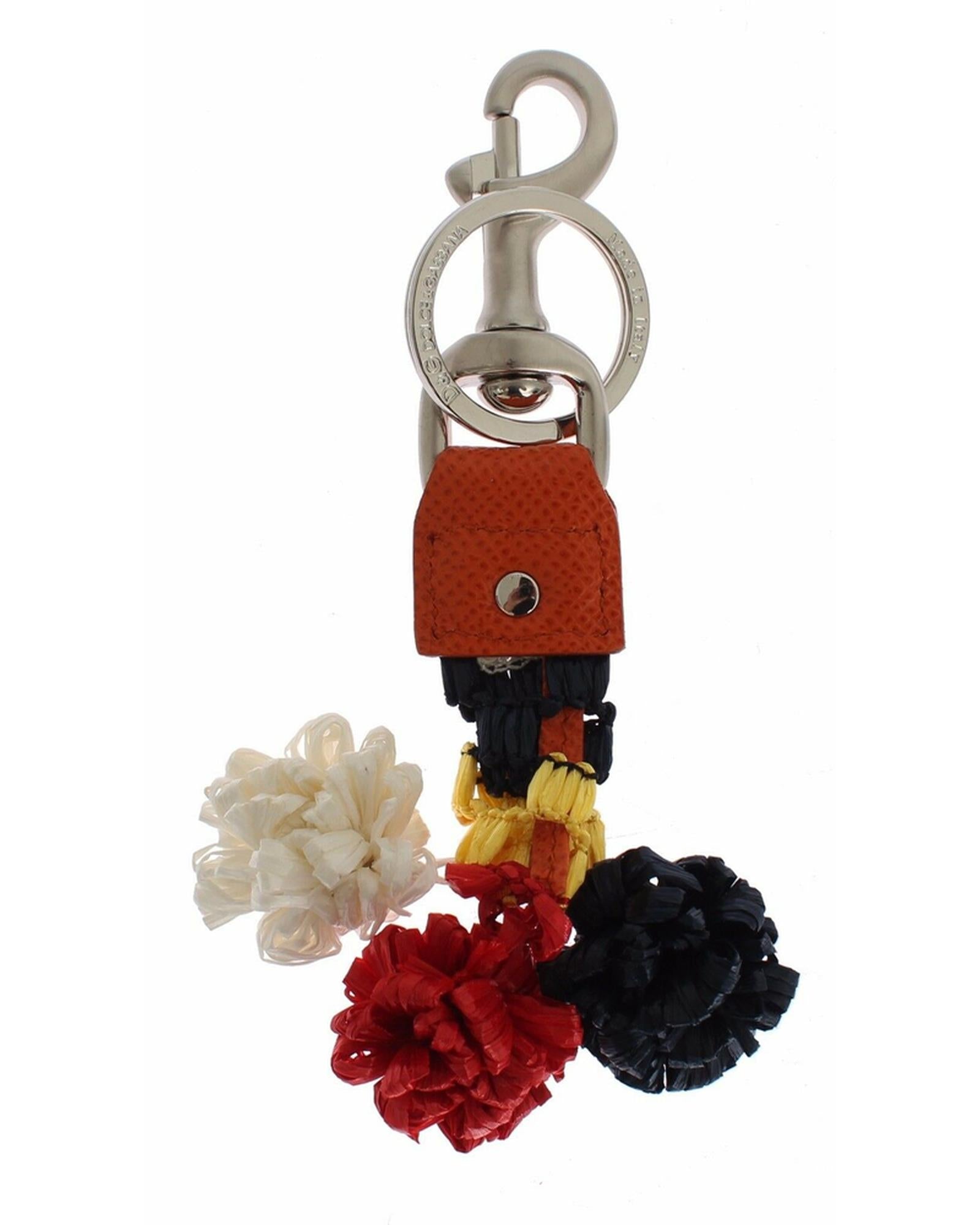 Dolce &amp; Gabbana Raffia Keychain One Size Women