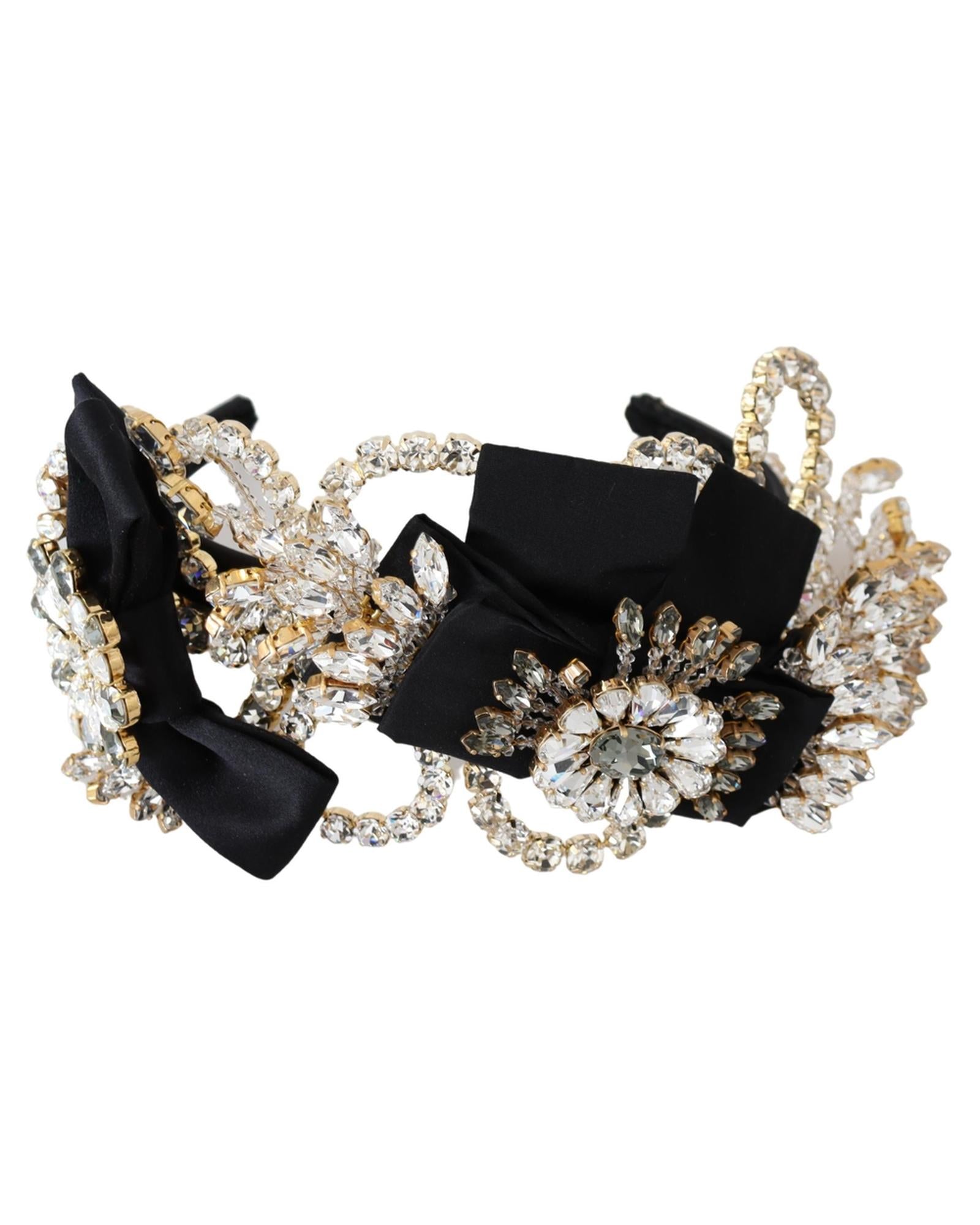 Dolce &amp; Gabbana Crystal Embellished Diadem One Size Women