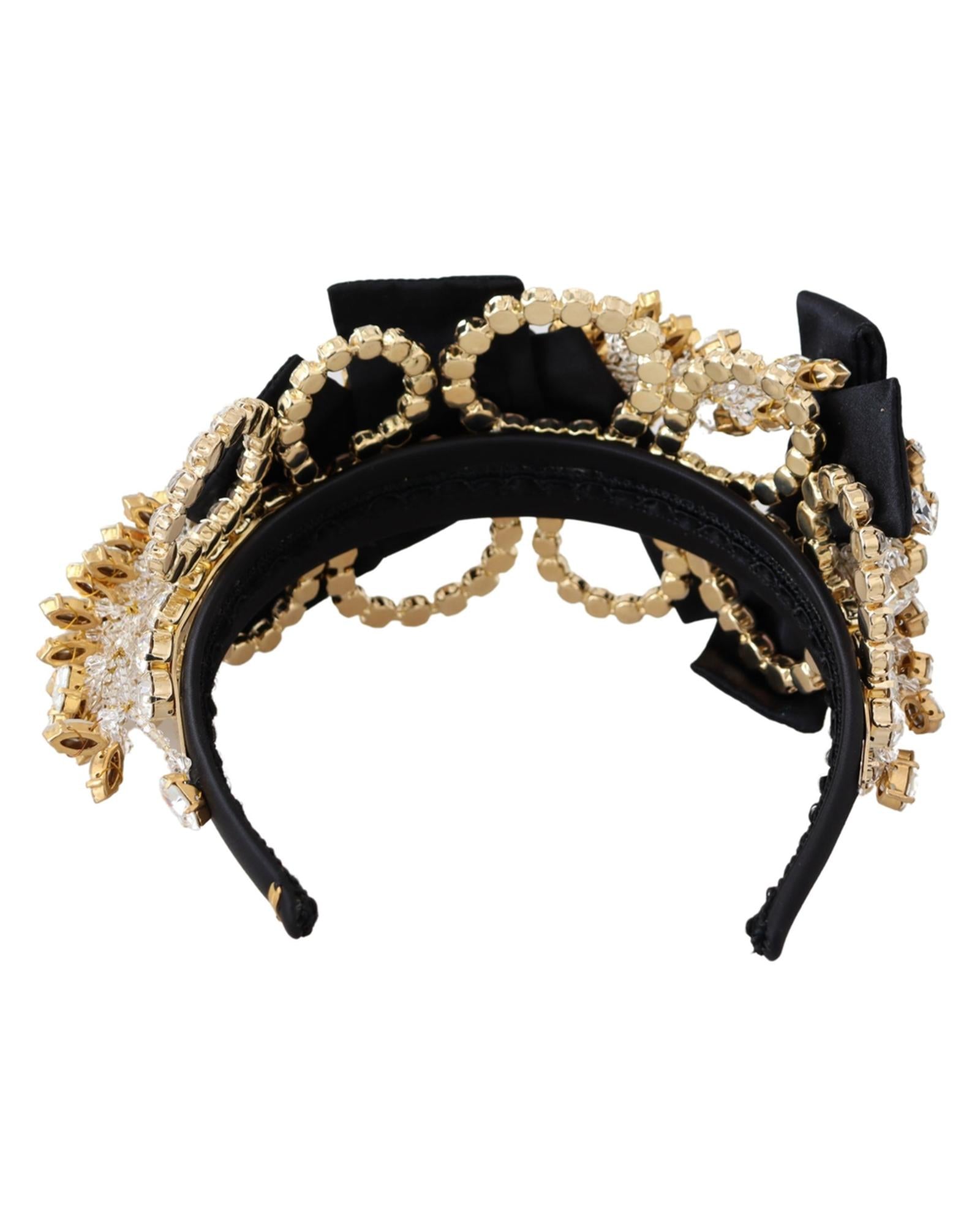 Dolce &amp; Gabbana Crystal Embellished Diadem One Size Women