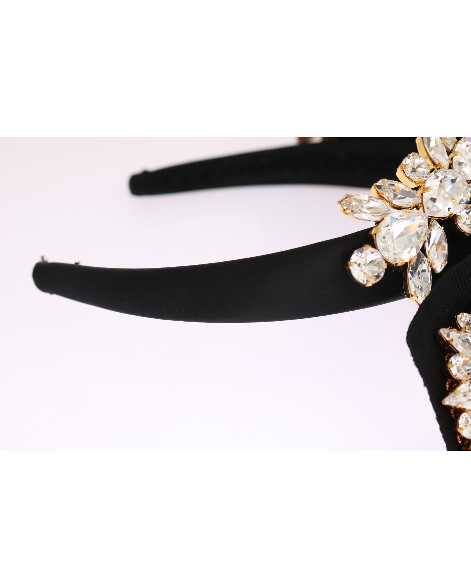 Dolce &amp; Gabbana Crystal Diadem Headband One Size Women