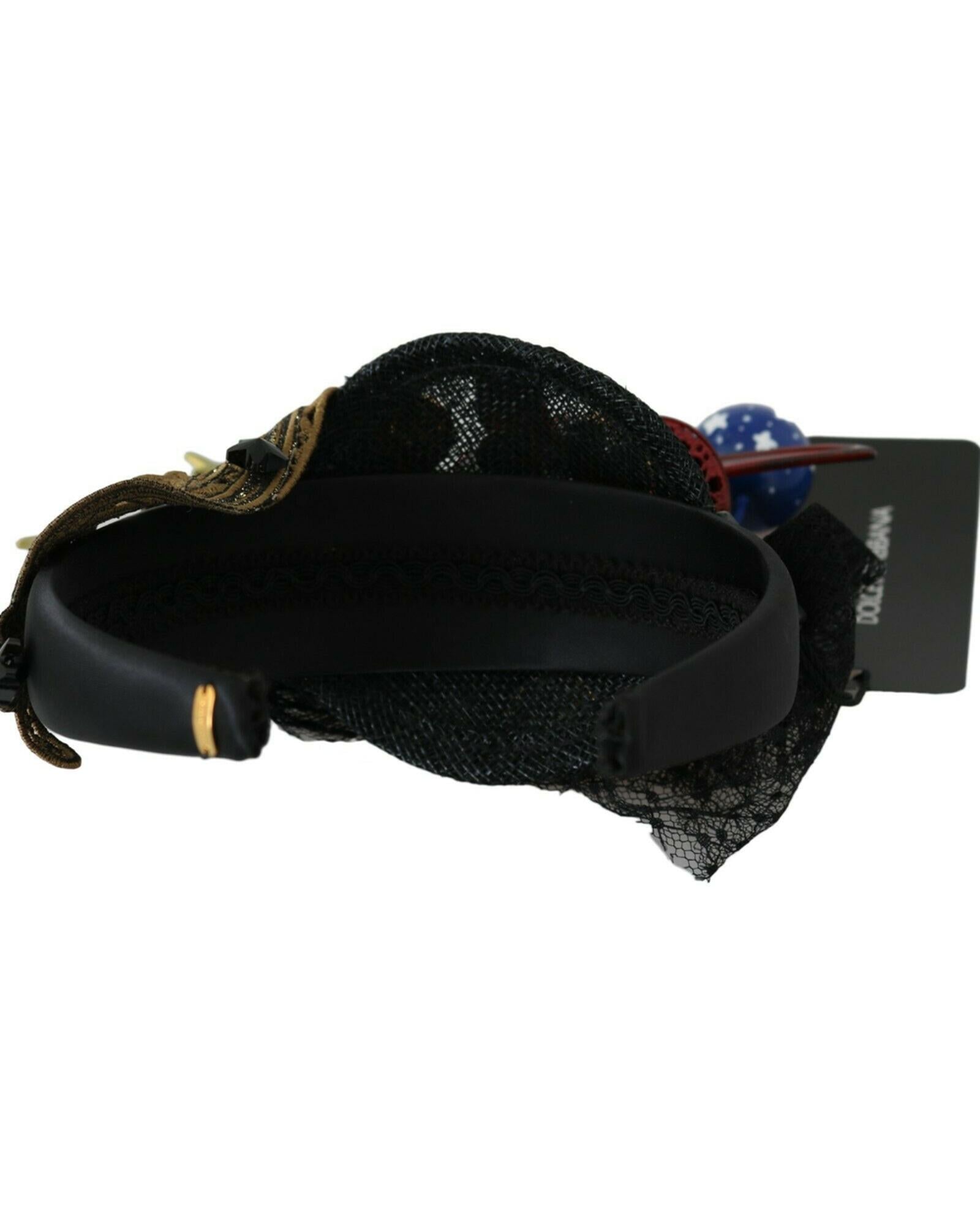 Dolce &amp; Gabbana Rocketship Motive Headband One Size Women