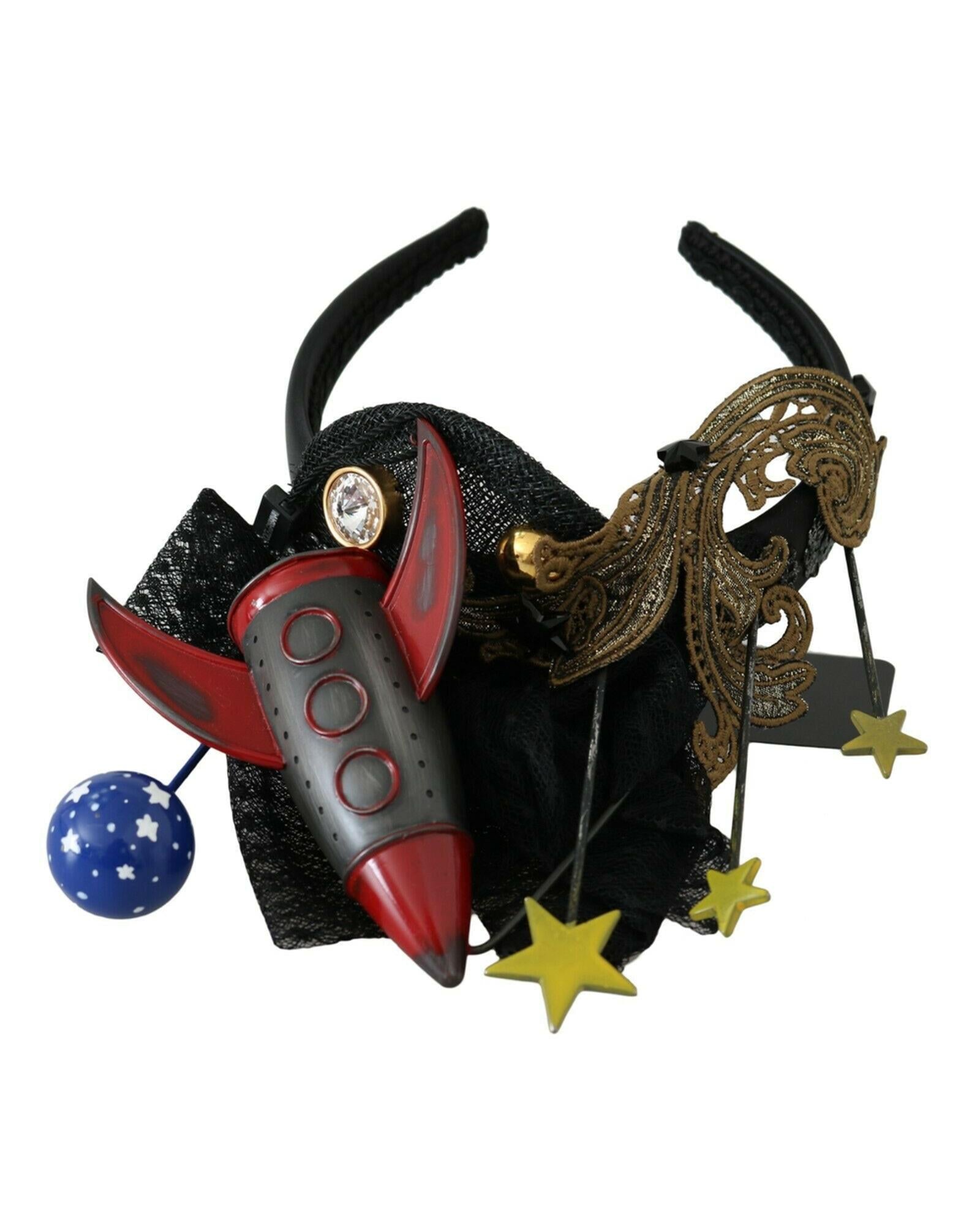 Dolce &amp; Gabbana Rocketship Motive Headband One Size Women