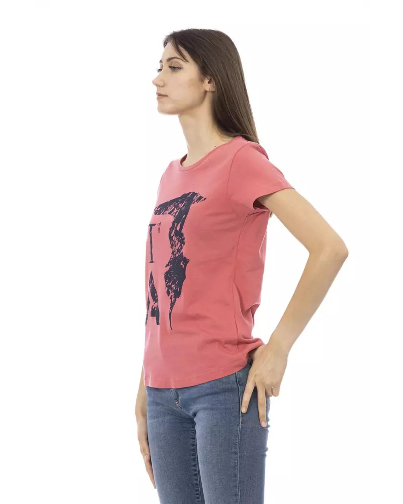 Graphic Print Short Sleeve T-shirt XS Women