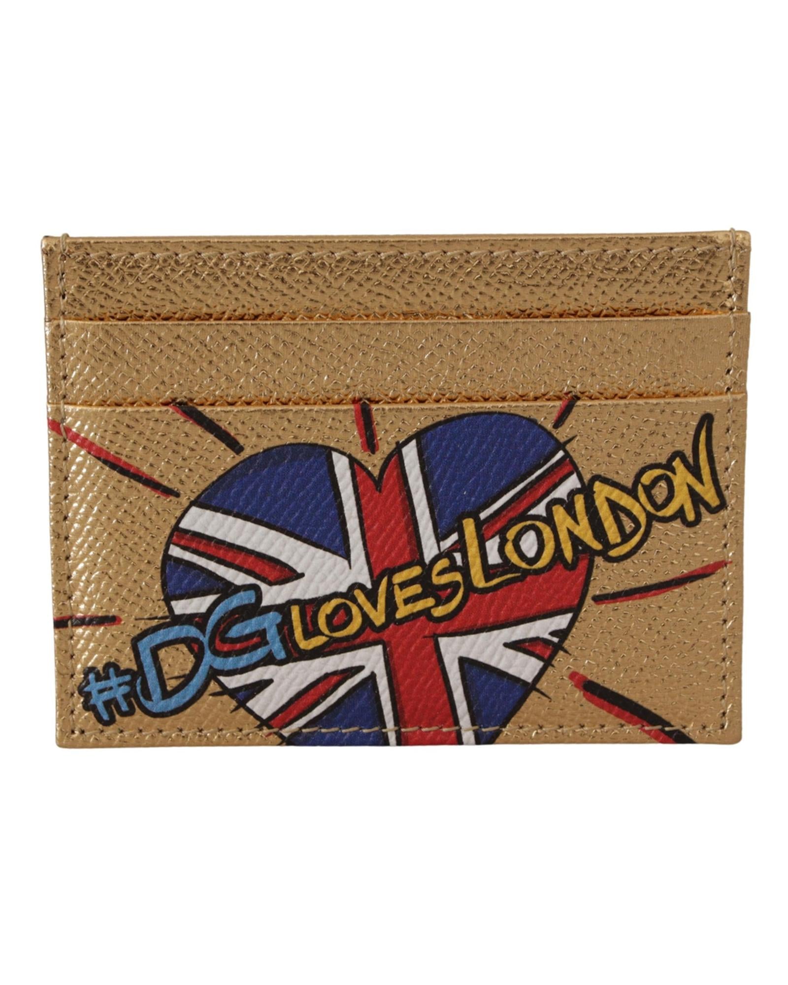 Brand New Dolce &amp; Gabbana Cardholder Wallet with Logo Detail One Size Women