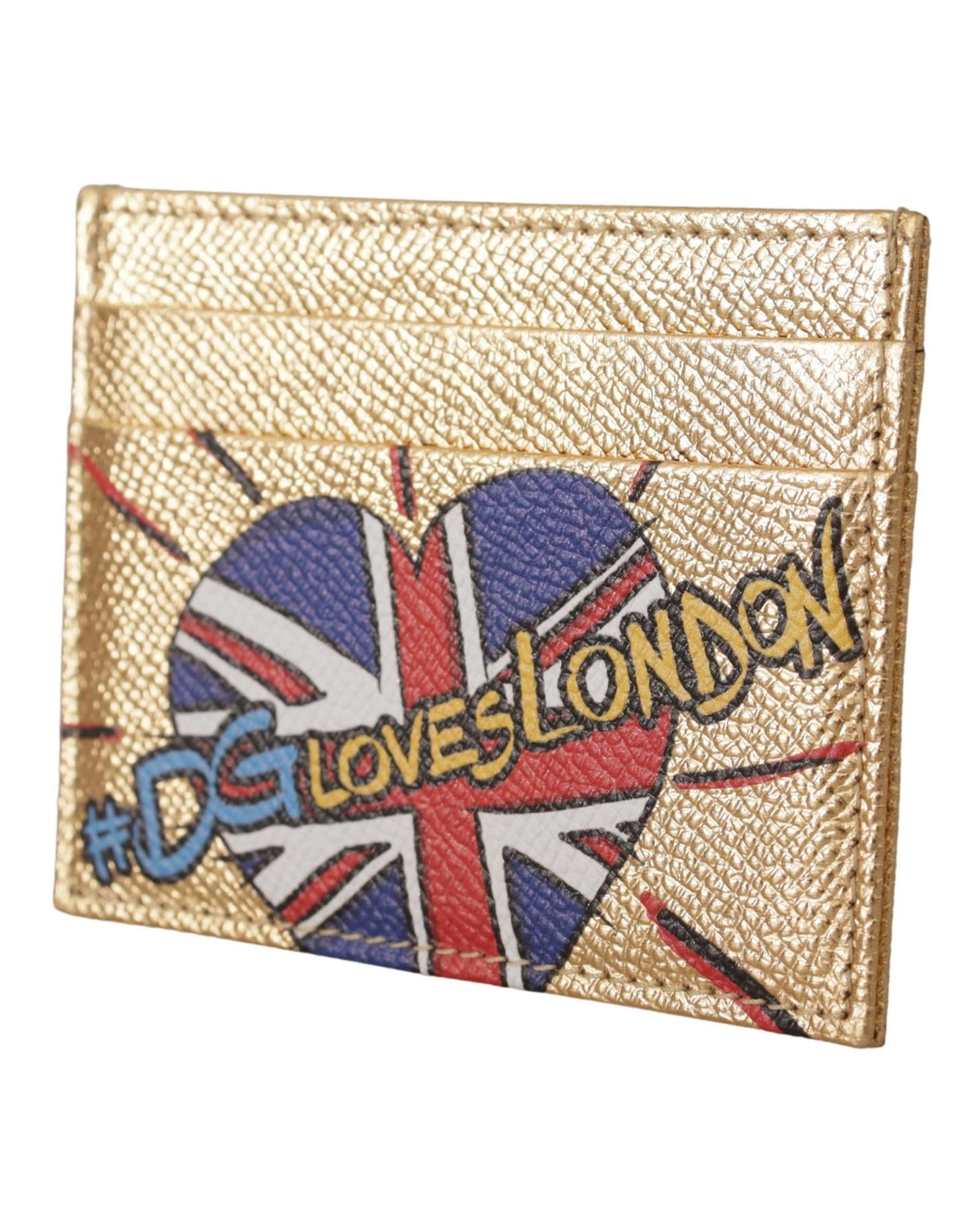 Brand New Dolce &amp; Gabbana Cardholder Wallet with Logo Detail One Size Women