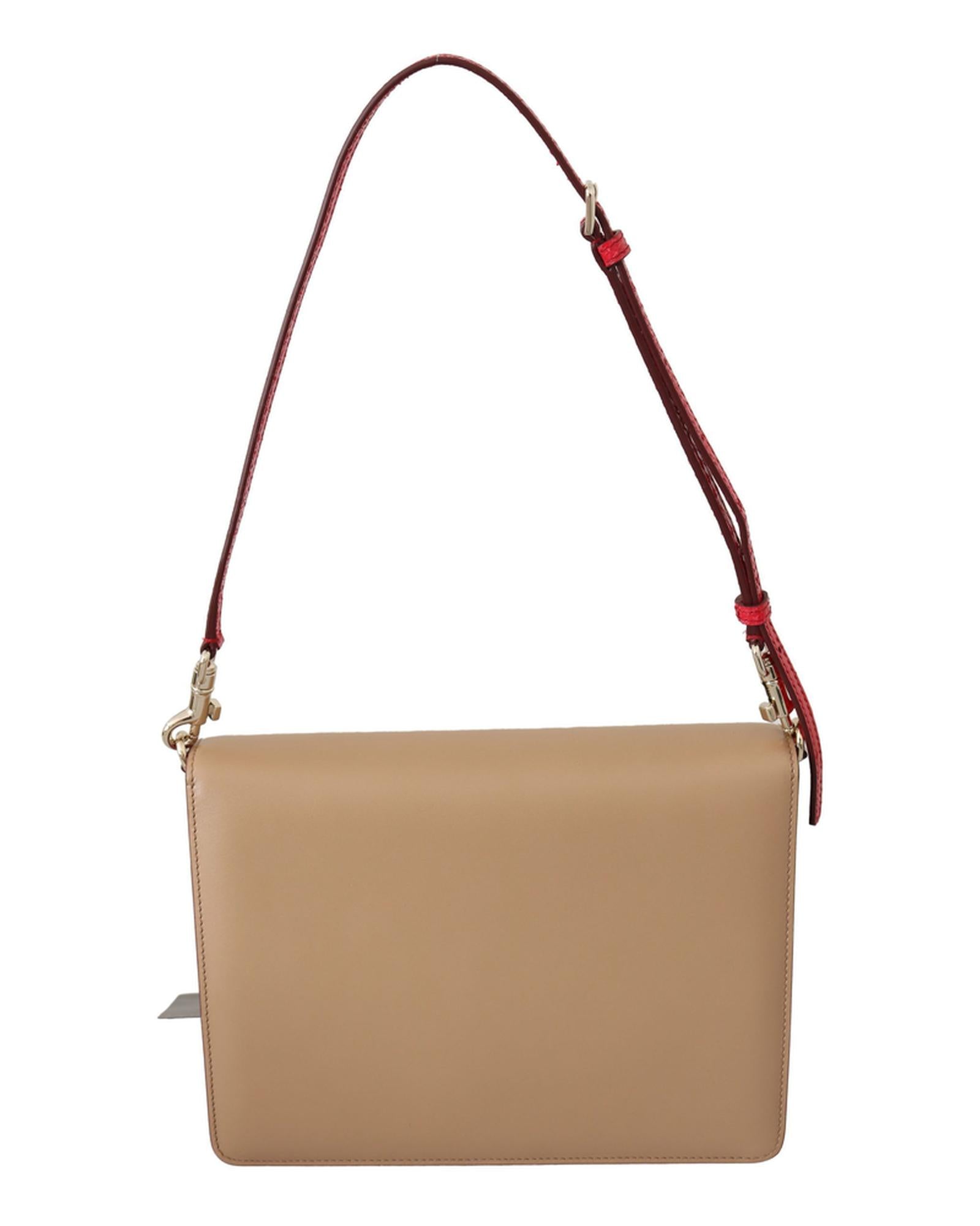 Dolce &amp; Gabbana Lucia Shoulder Messenger Bag with Detachable Strap One Size Women