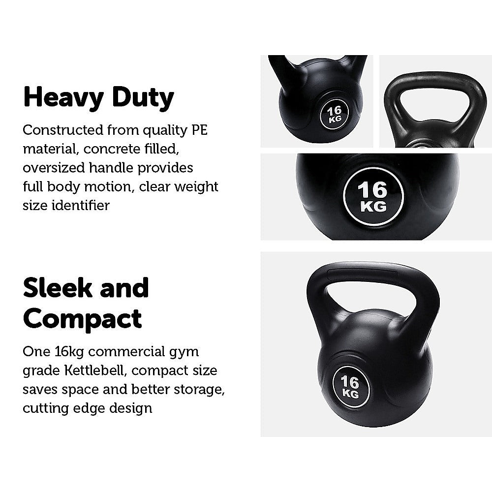 Kettle Bell 16KG Training Weight Fitness Gym Kettlebell kettle-bell-16kg-training-weight-fitness-gym-kettlebell