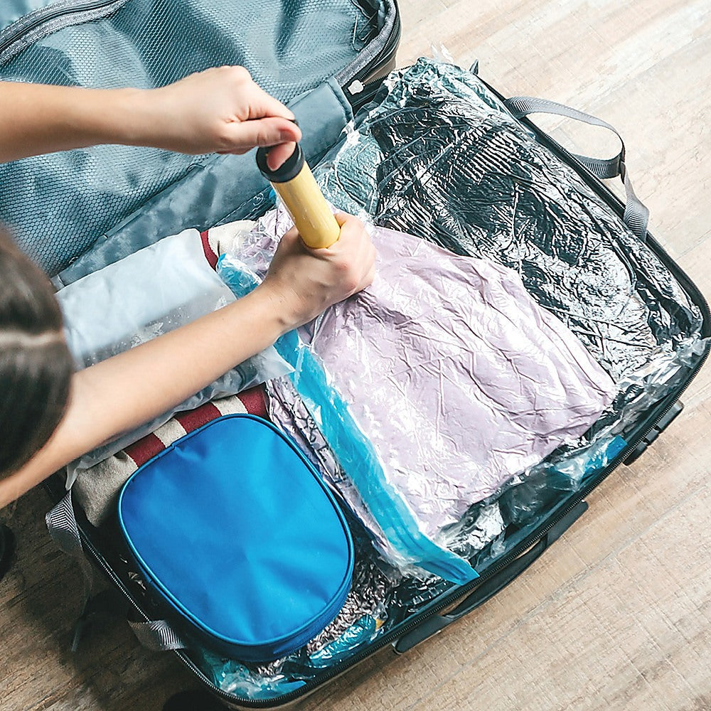 Vacuum Bags Clothes Sealed Clothing Bag Travel Compact Storage Space S