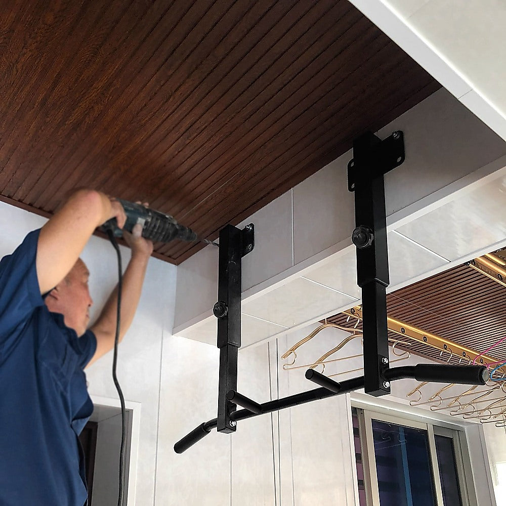 Ceiling Wall Joist Mount Pull Up Bar Chin Up Gym