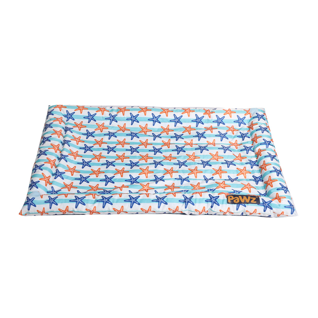 PaWz Pet Cool Gel Mat Cat Bed Dog Bolster Waterproof Self-cooling Pads Summer M