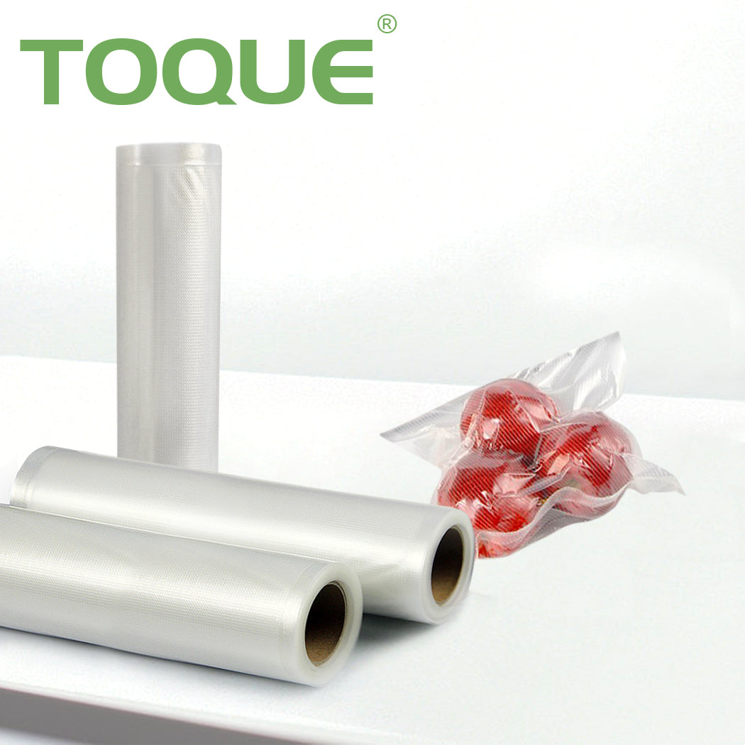Vacuum Food Sealer Machine And Vacuum Food Sealer Storage Bags 2Rolls 22cm+ 28cm