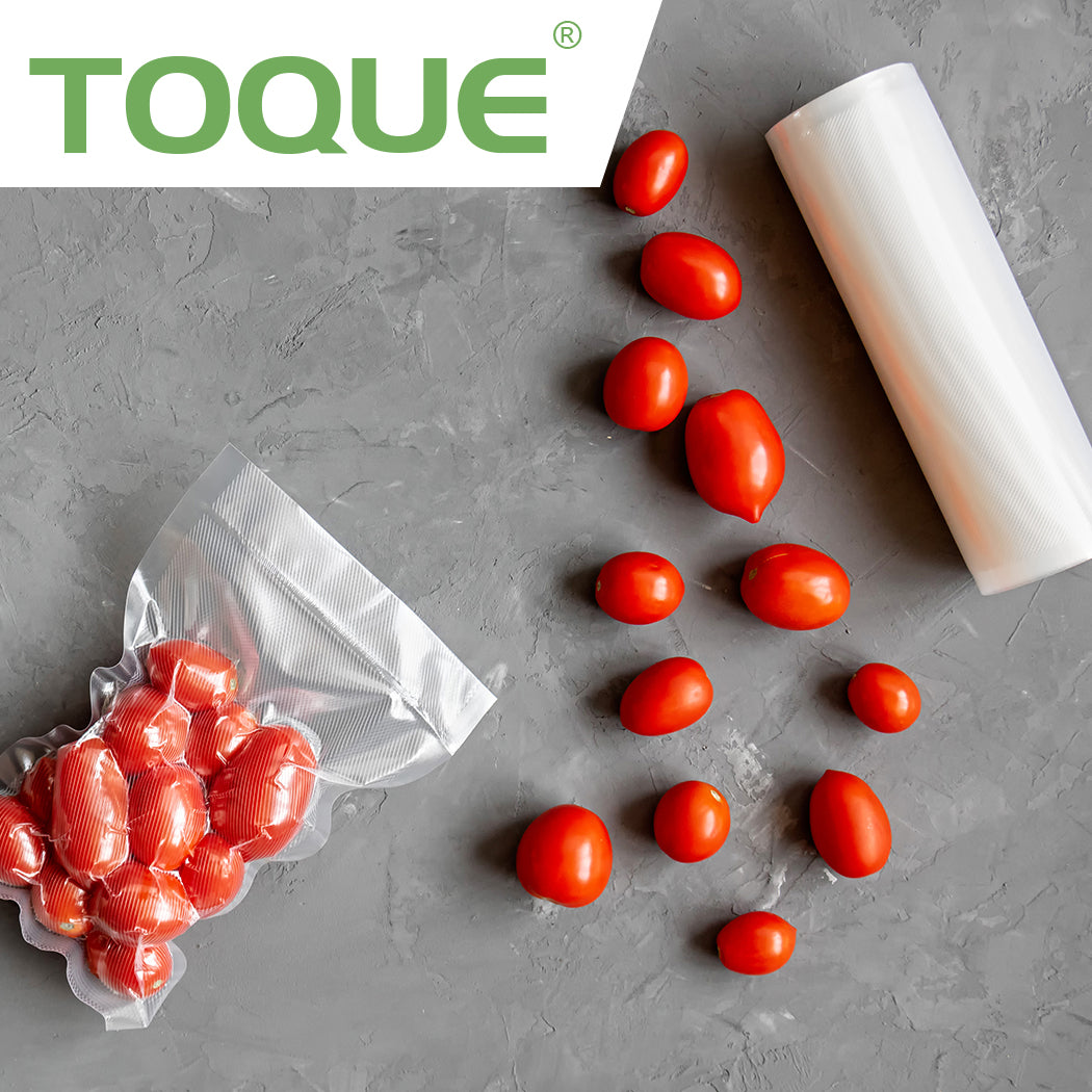 Vacuum Food Sealer Machine And Vacuum Food Sealer Storage Bags 2Rolls 22cm+ 28cm